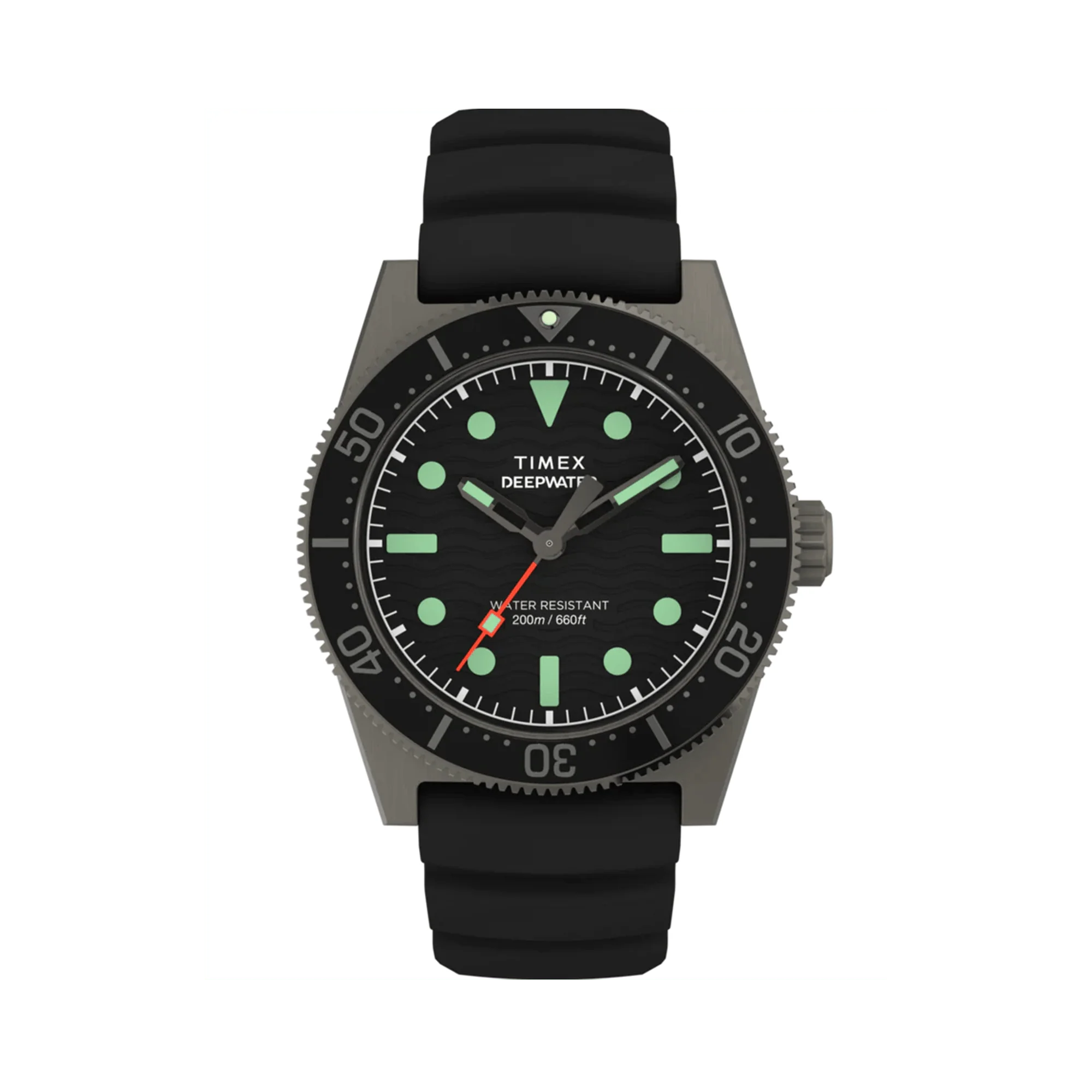 Timex Deepwater Reef 200 Men's 41mm Black PVD Quartz Watch TW2W74700