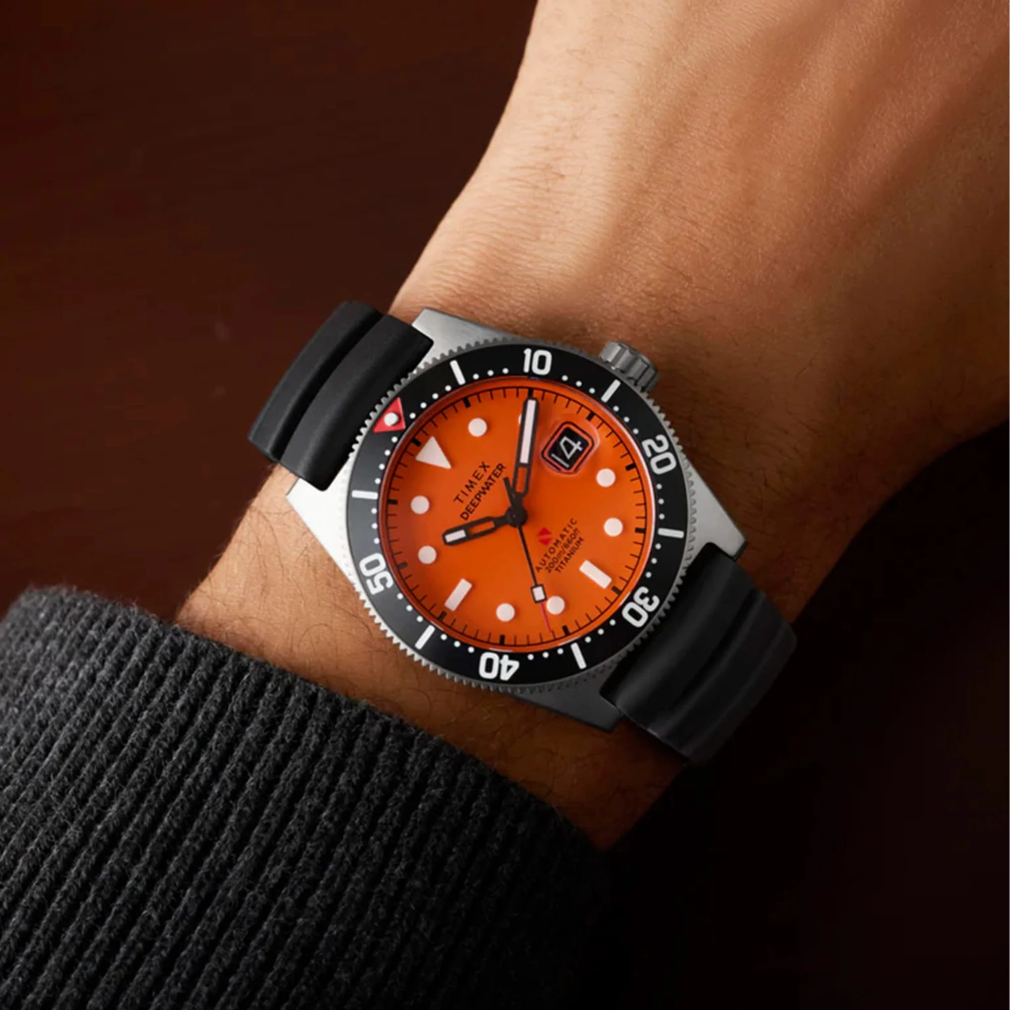 Timex Deepwater Automatic Men's 41mm Watch TW2Y64300 - Image 2