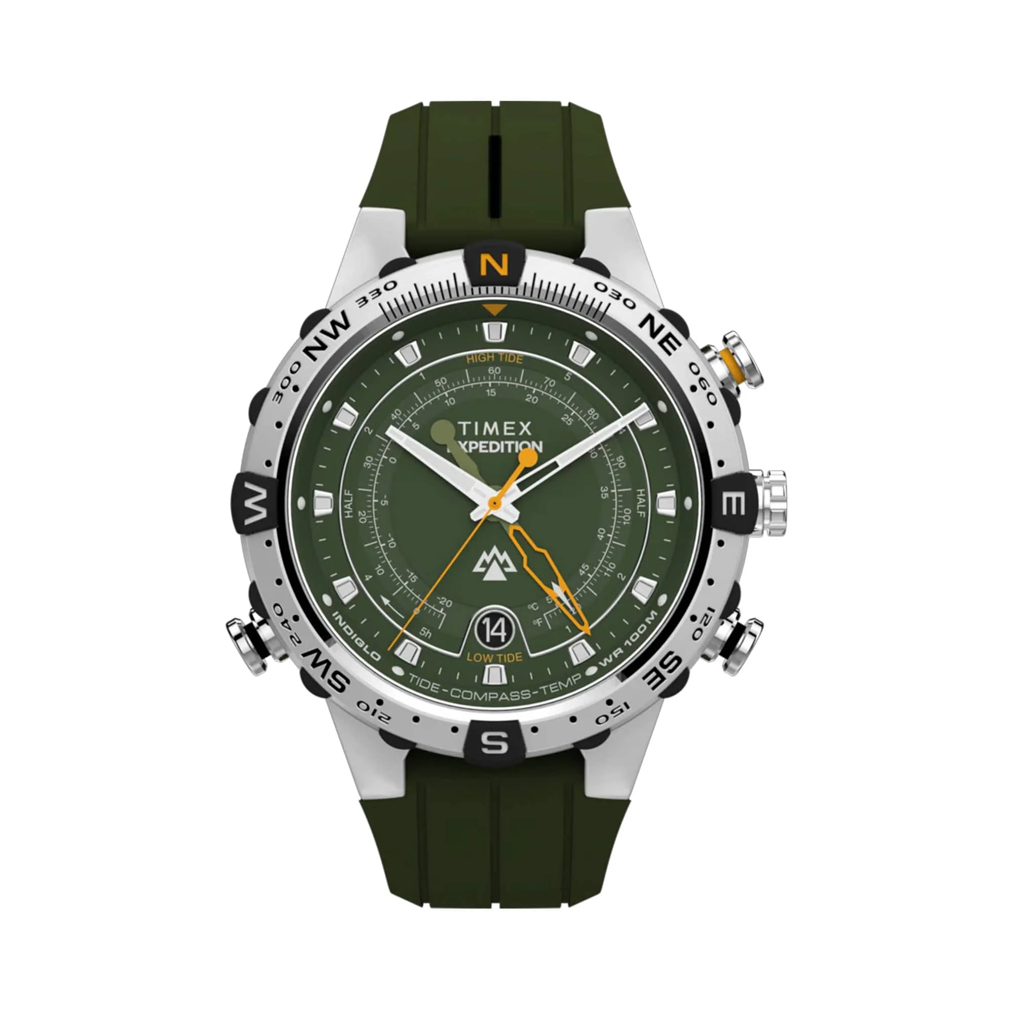 Timex Expedition Tide Temp Compass Men's 45mm Watch TW2Y14400