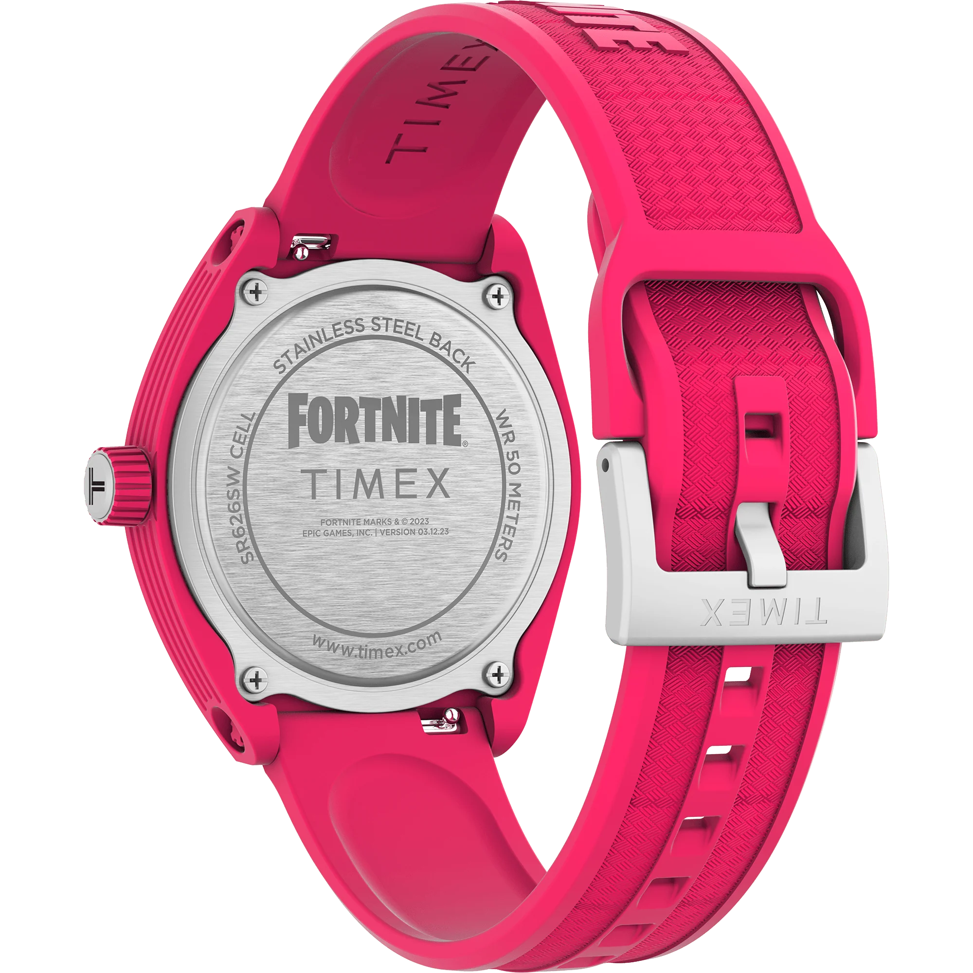 Timex Urban Pop x Fortnite 40mm Bio-TPU Quartz Watch TW2W96800 - Image 5