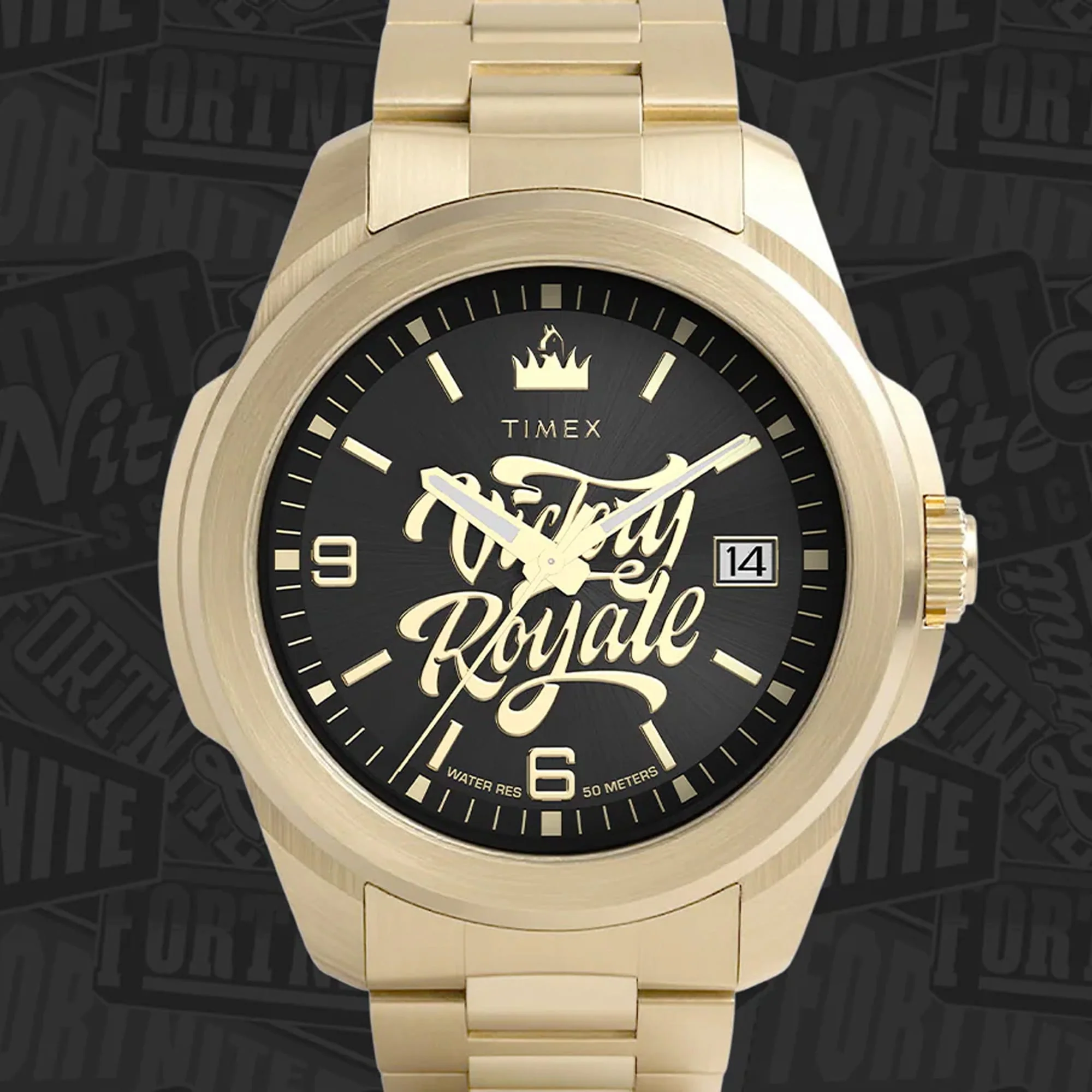 Timex x Fortnite Essex Quartz Men's 45mm Watch TW2Y47200 - Image 2