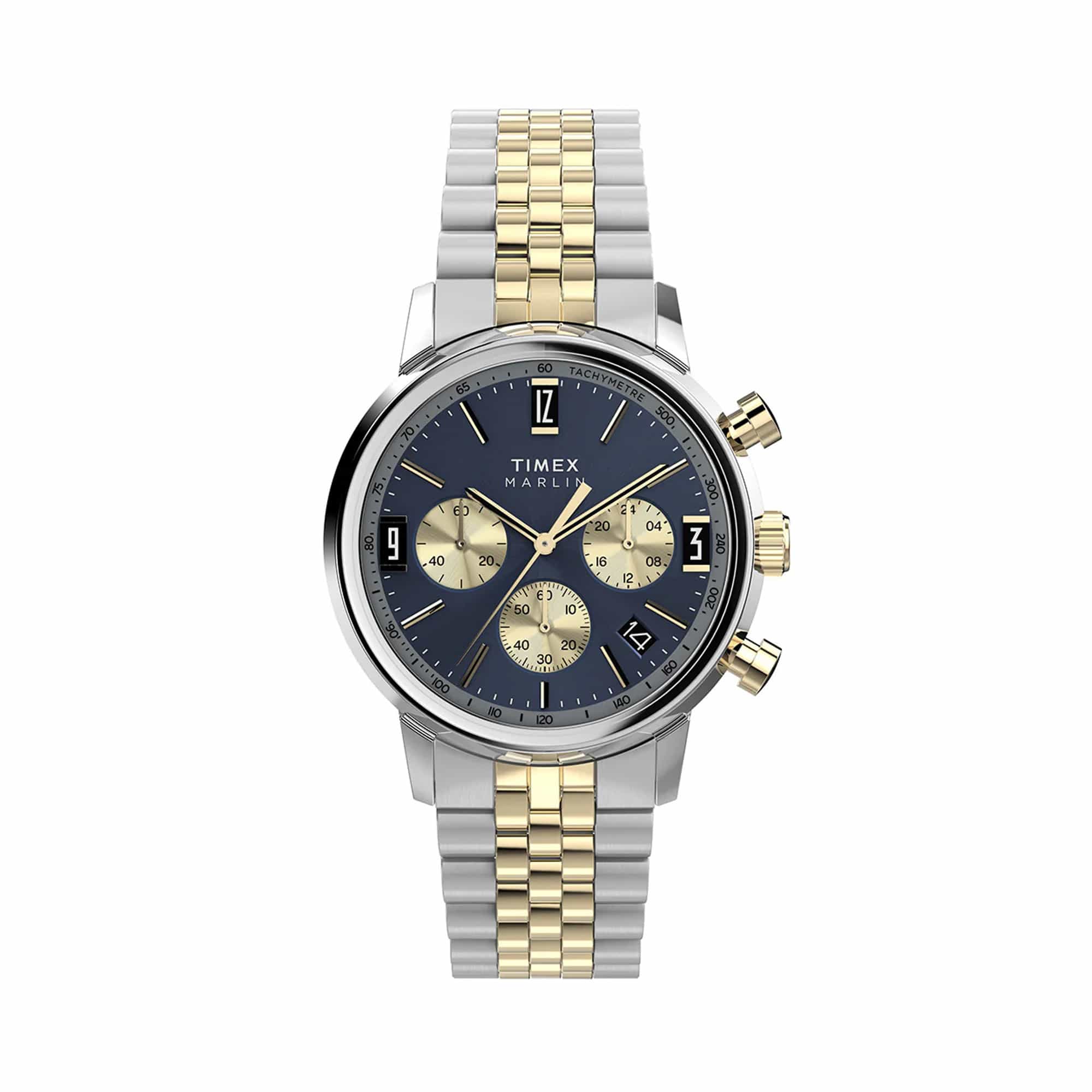 Timex Marlin Men's 40mm Quartz Chronograph Watch TW2W60200