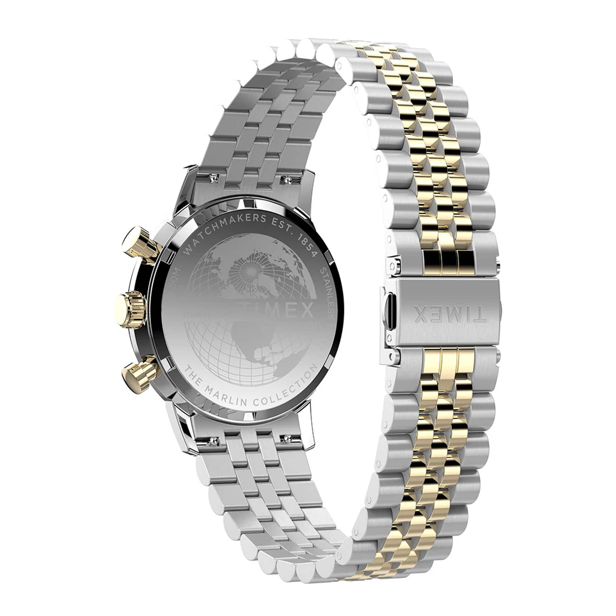 Timex Marlin Men's 40mm Quartz Chronograph Watch TW2W60200 - Image 2