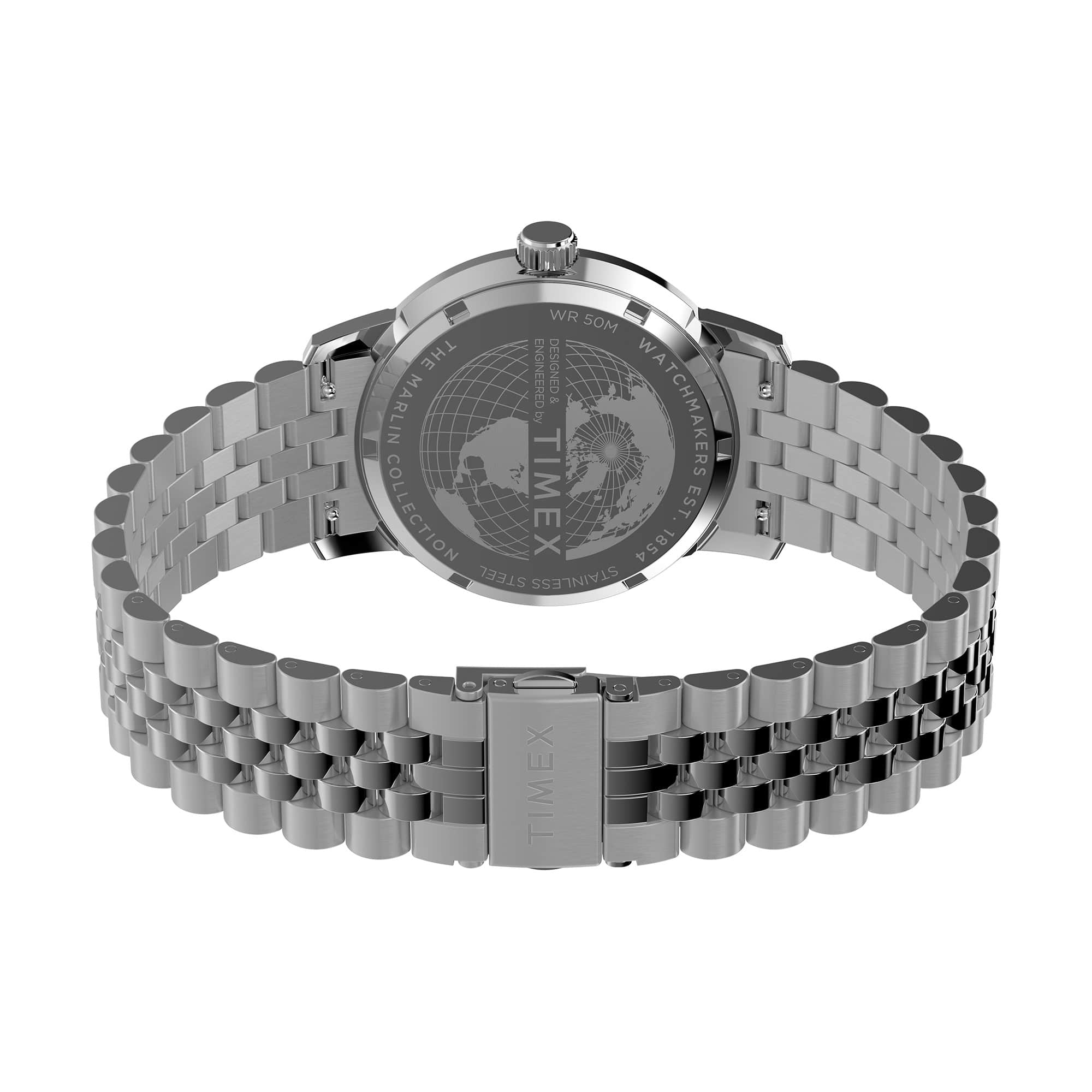 Timex Marlin Quartz GMT 40mm Watch TW2Y47600 - Image 2