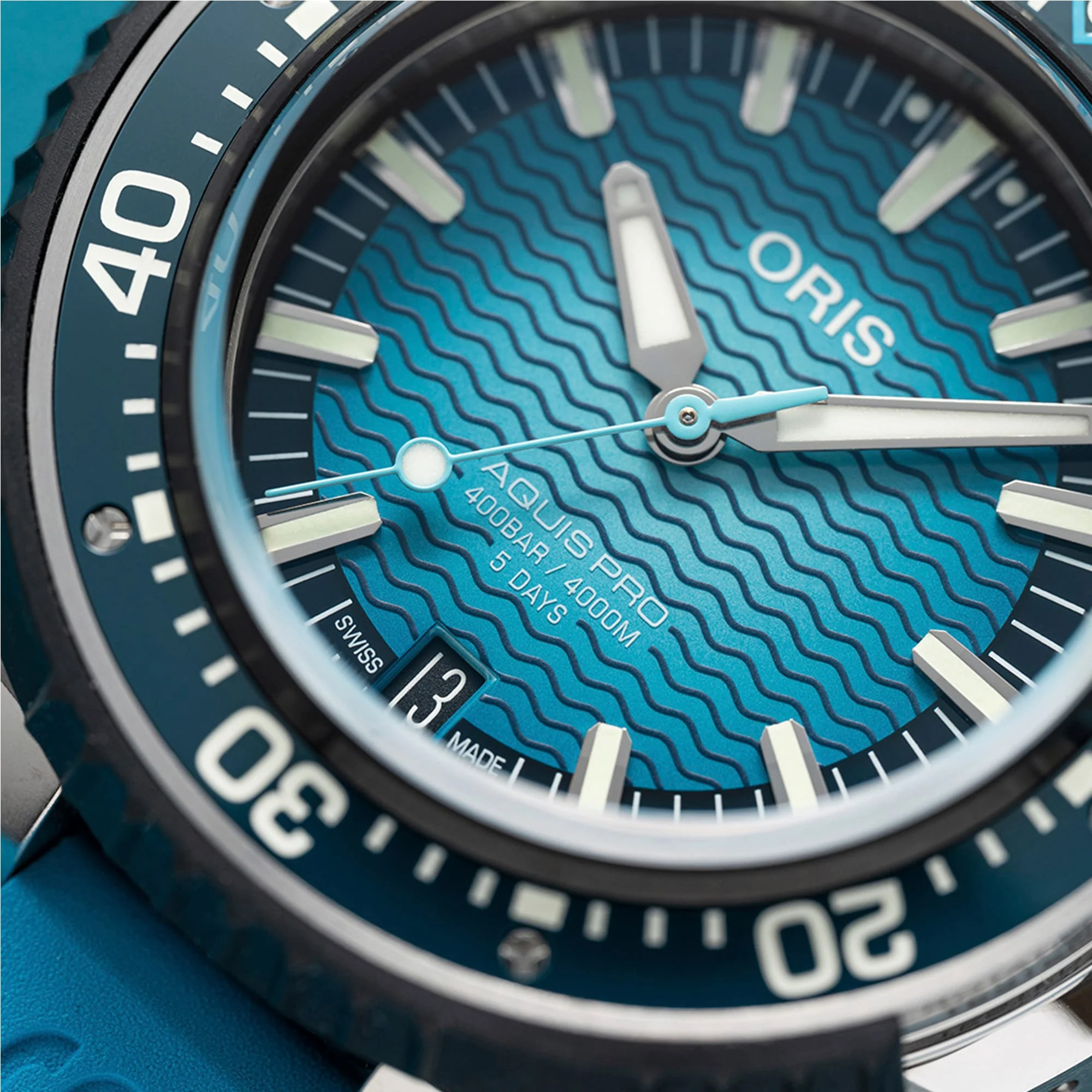 Oris AquisPro 4000m Men's 49.50mm Calibre Automatic Watch - Image 4