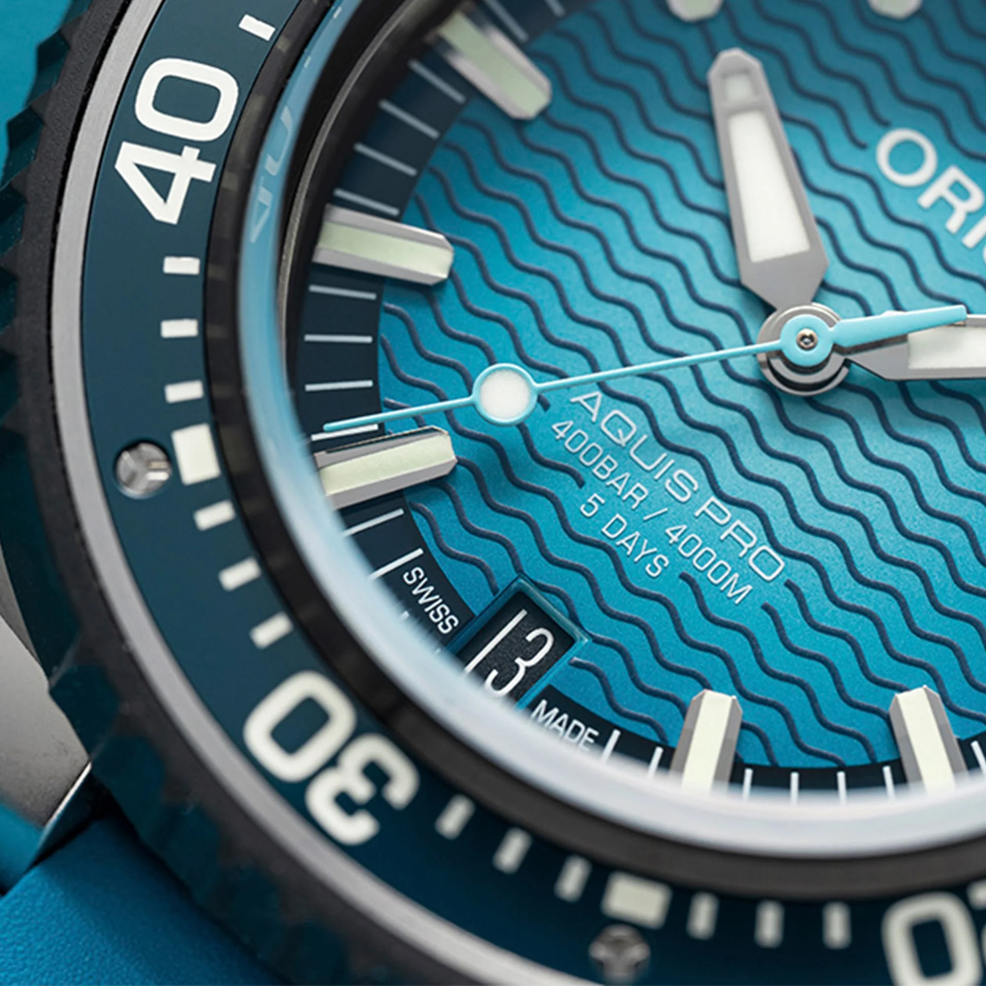 Oris AquisPro 4000m Men's 49.50mm Calibre Automatic Watch - Image 5