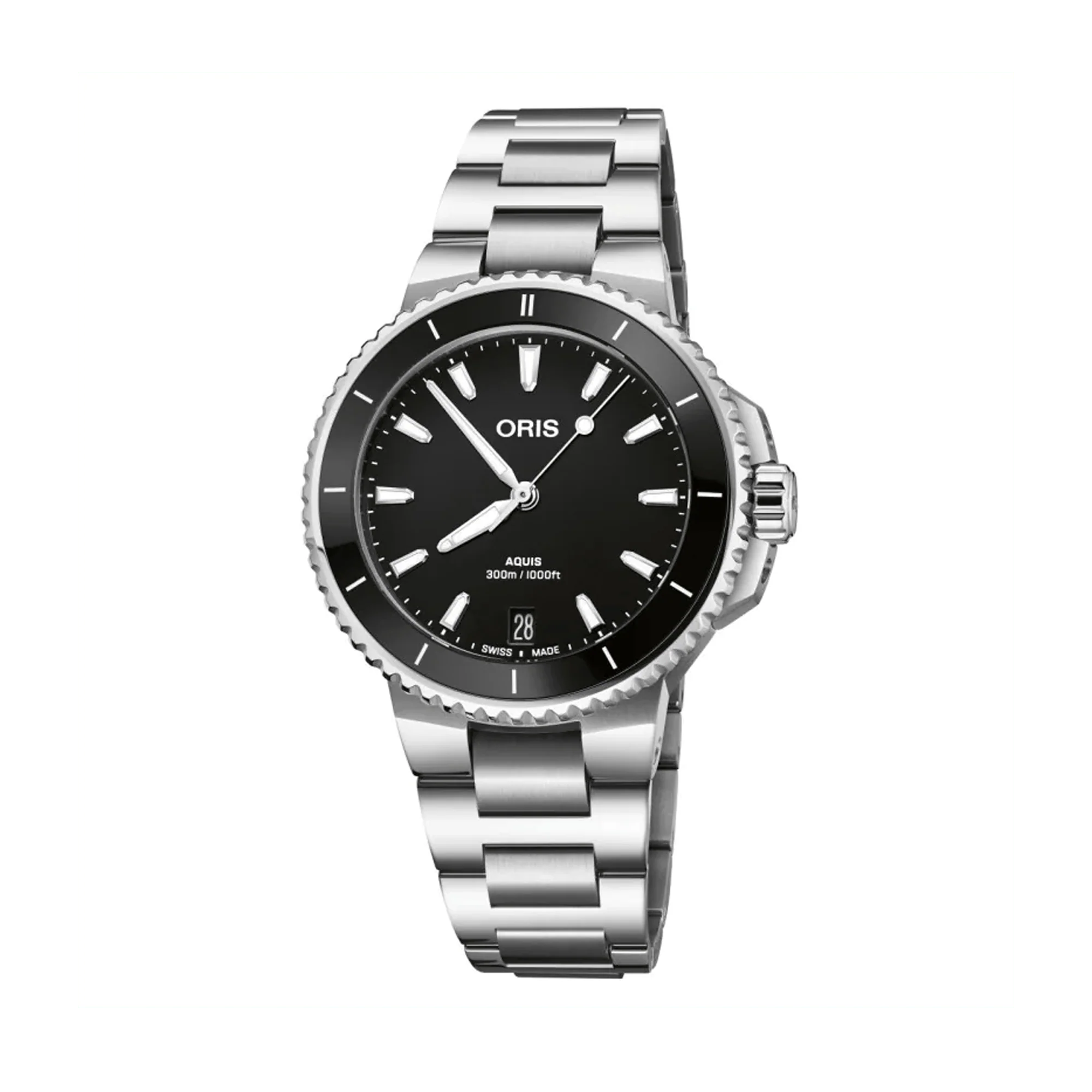 Oris Diver Automatic Women's 36.50mm Watch 733 7792 4154MB