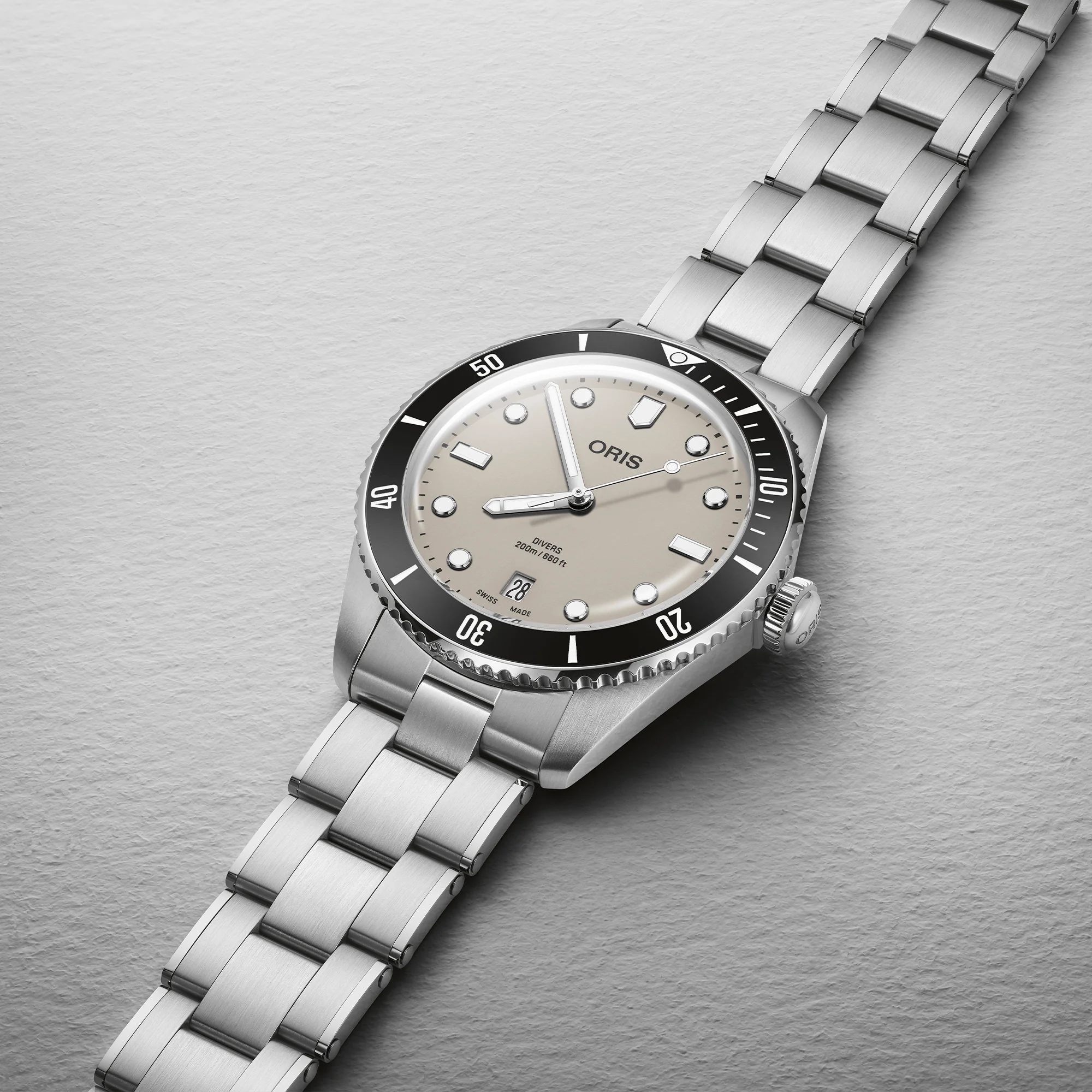 Oris Sixty Five Diver Men's 39mm Stainless Steel Automatic Watch 733 7795 4051 SET - Image 3
