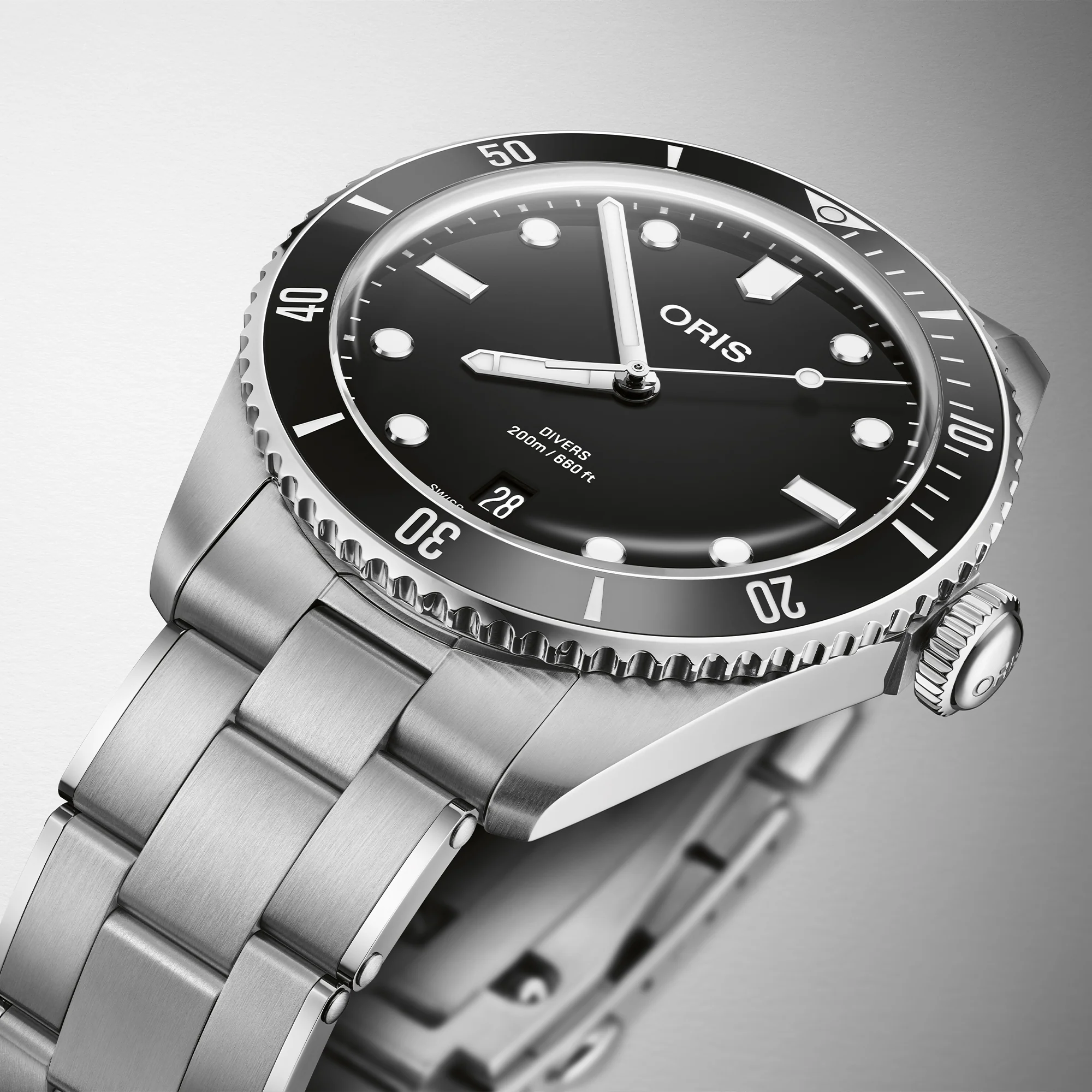 Oris Sixty Five Diver Men's 39mm Stainless Steel Automatic Watch 733 7795 4054 SET - Image 3
