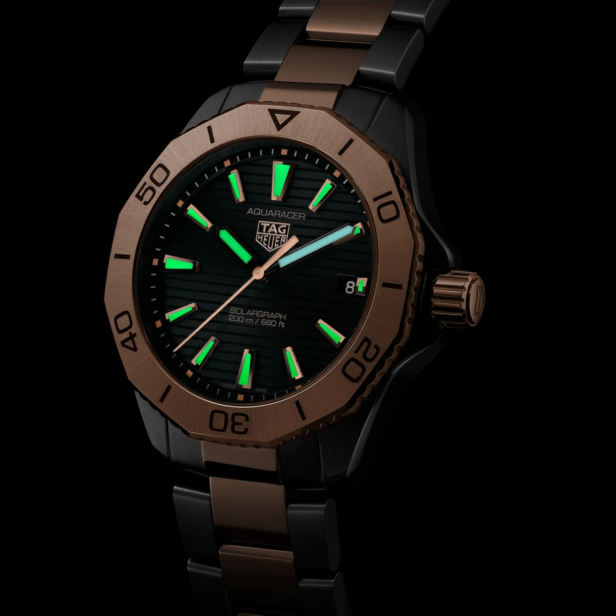 TAG HEUER AQUARACER PROFESSIONAL 200 SOLARGRAPH - Image 4