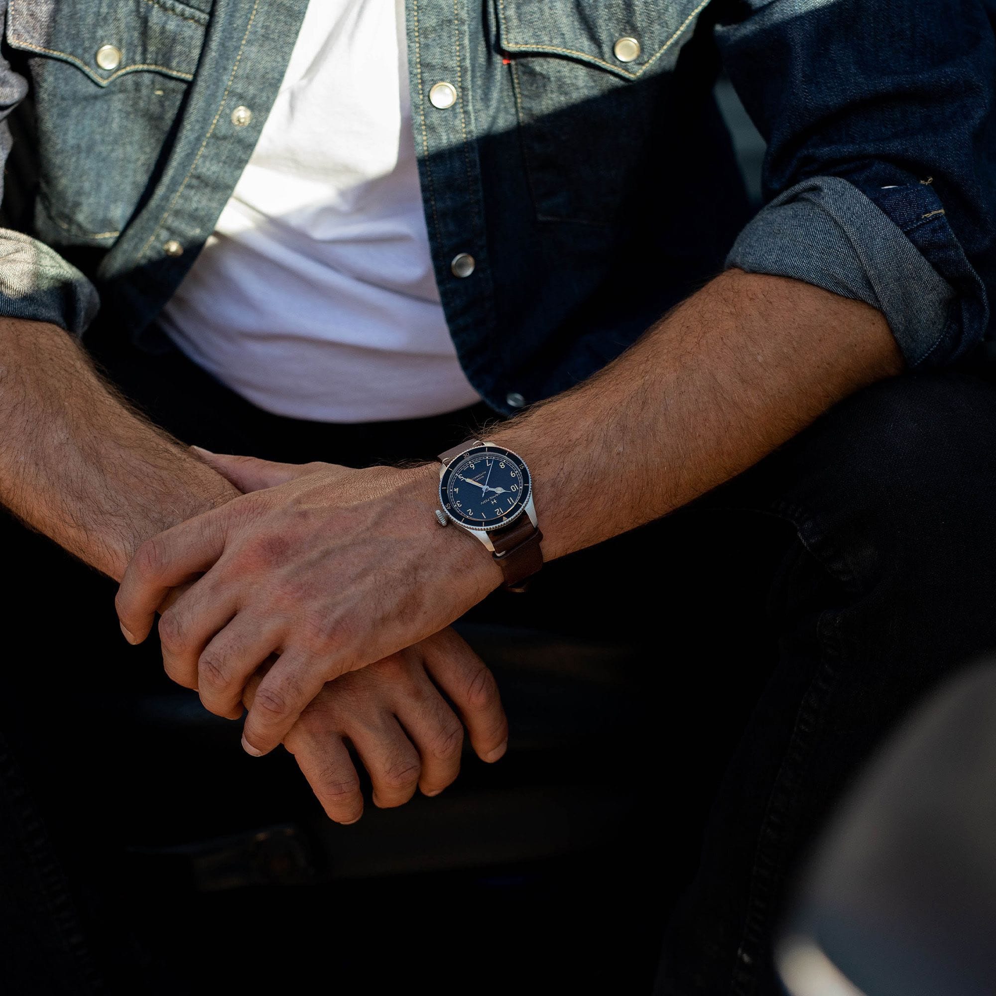 Hamilton Khaki Aviation Automatic Men's 38mm Watch H76205530 - Image 2