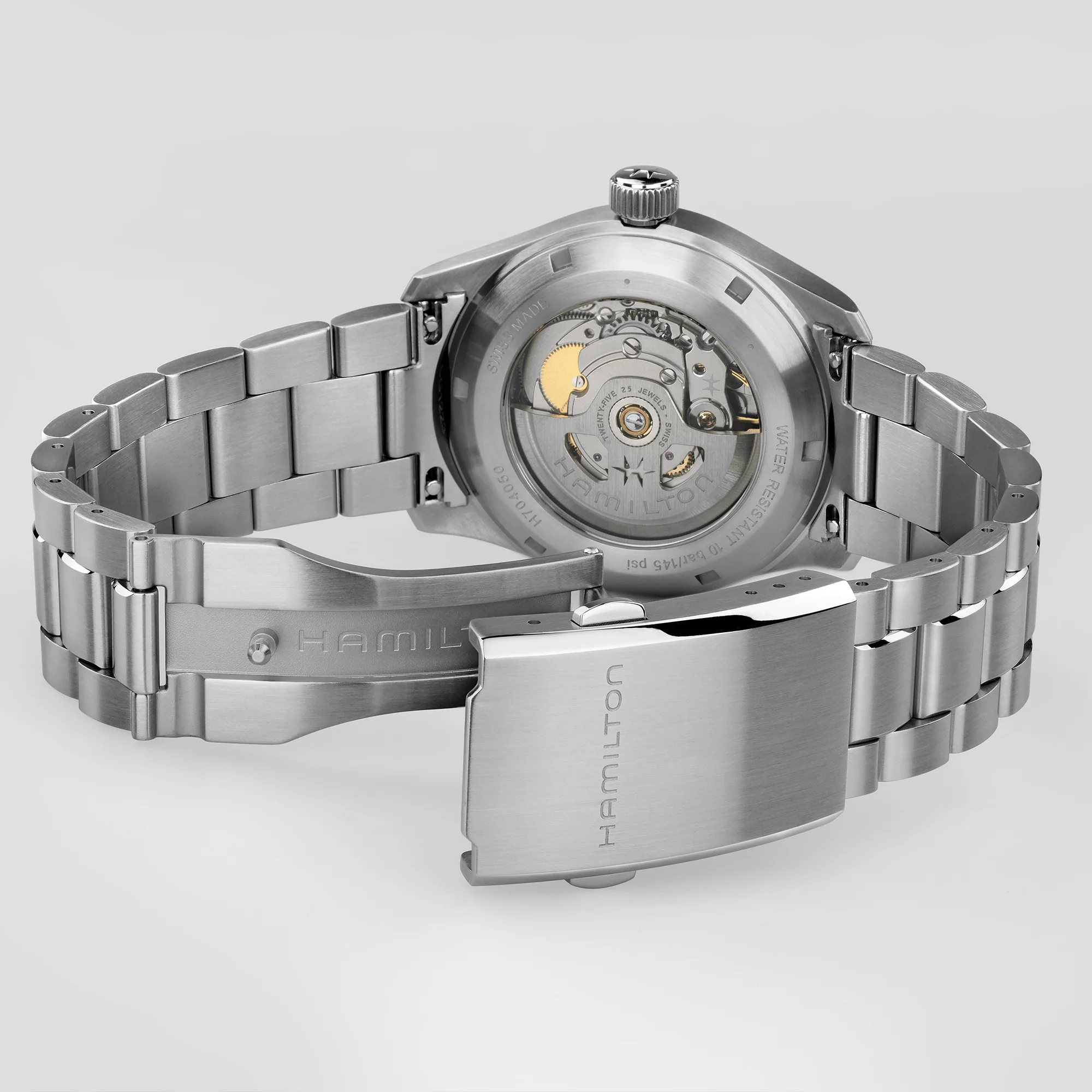 Hamilton Khaki Field Men's 38mm Automatic Watch H70405130 - Image 6