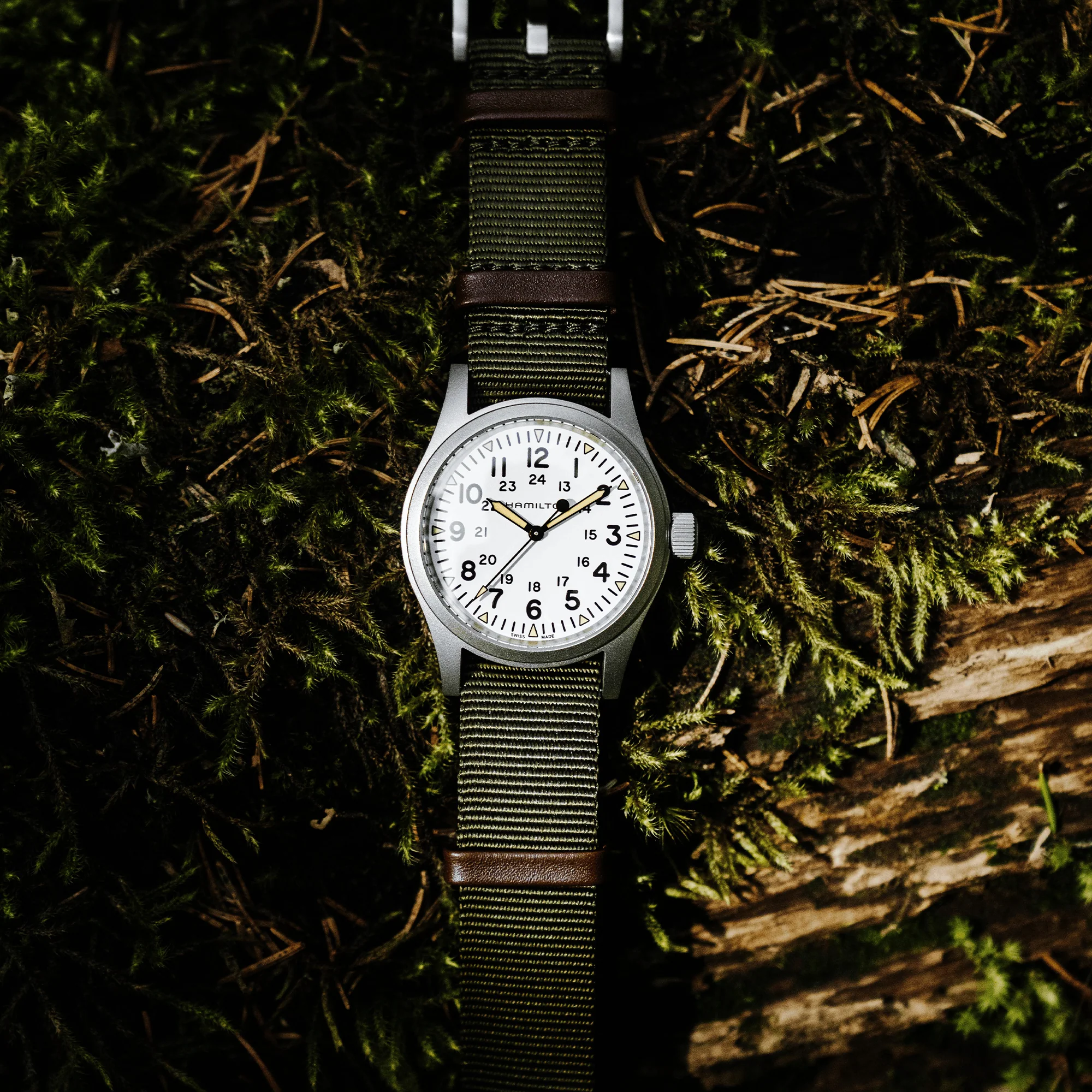 Hamilton Khaki Field Unisex 38mm Manual Wind Watch H69439411 - Image 4