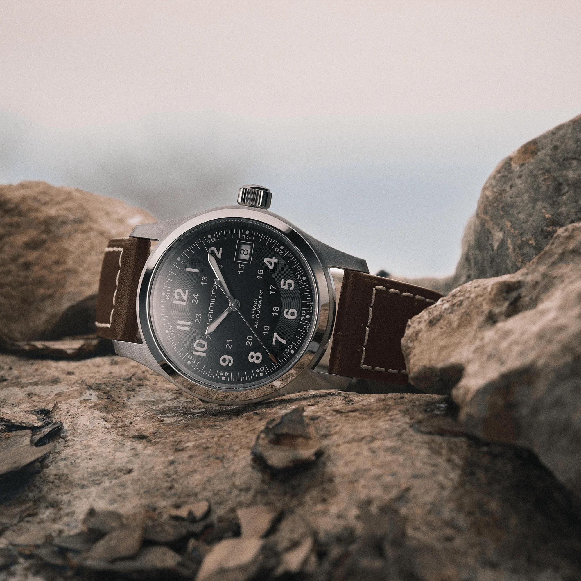 Hamilton Khaki Field Unisex 38mm Automatic Watch H70455533 - Image 3