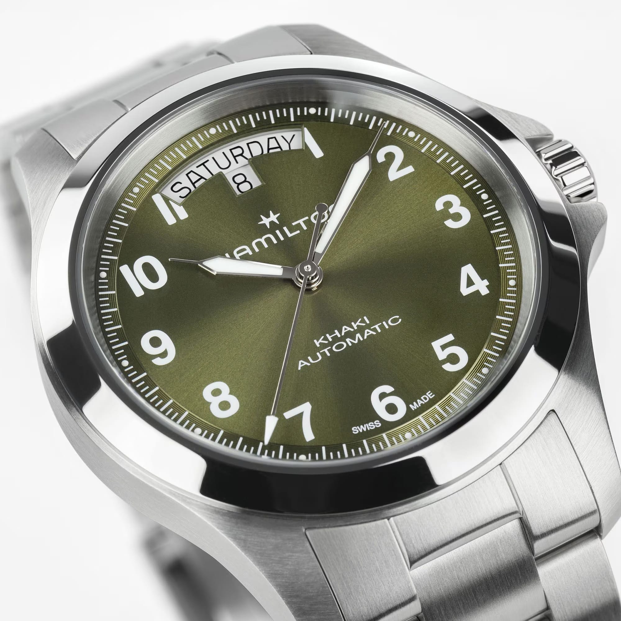 Hamilton Khaki Field Automatic Men's 40mm Watch H64475160 - Image 3
