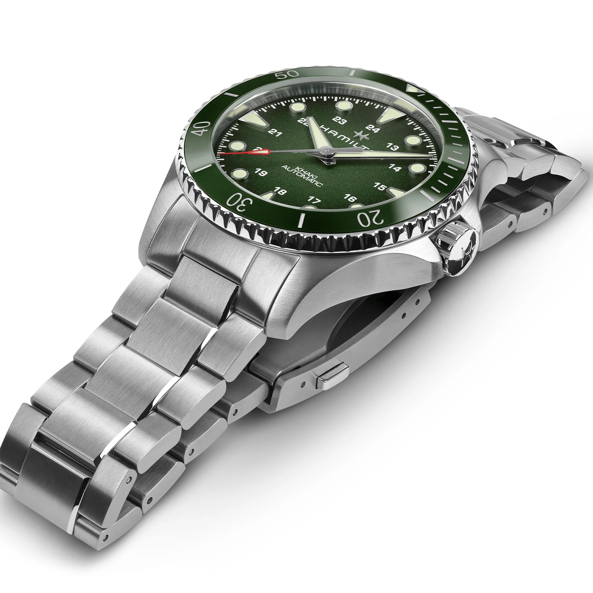 Hamilton Khaki Navy Men's 43mm Automatic Watch H82525160 - Image 4