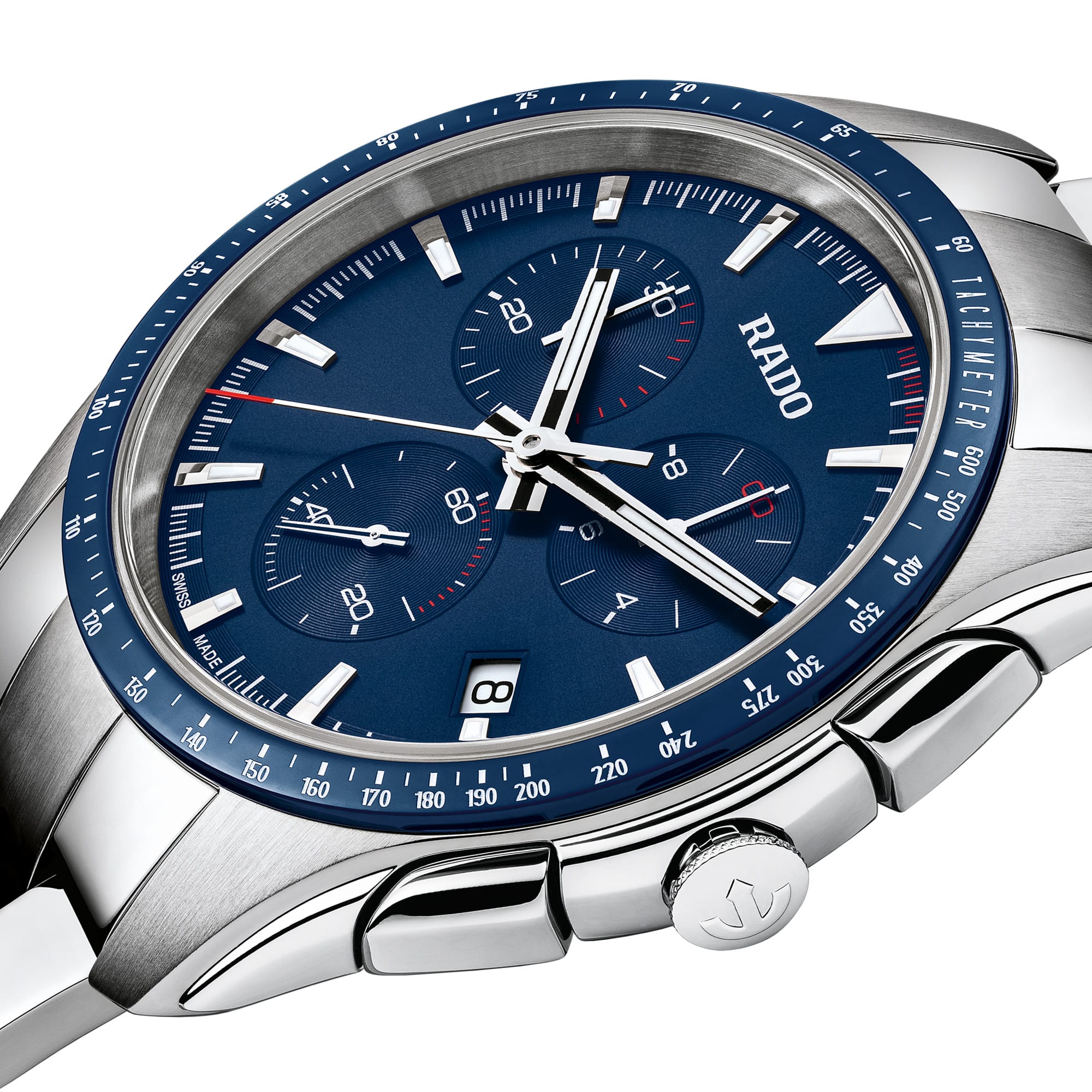 Rado Hyperchrome Quartz Chronograph Men's 45mm Watch R32 259 203 - Image 3