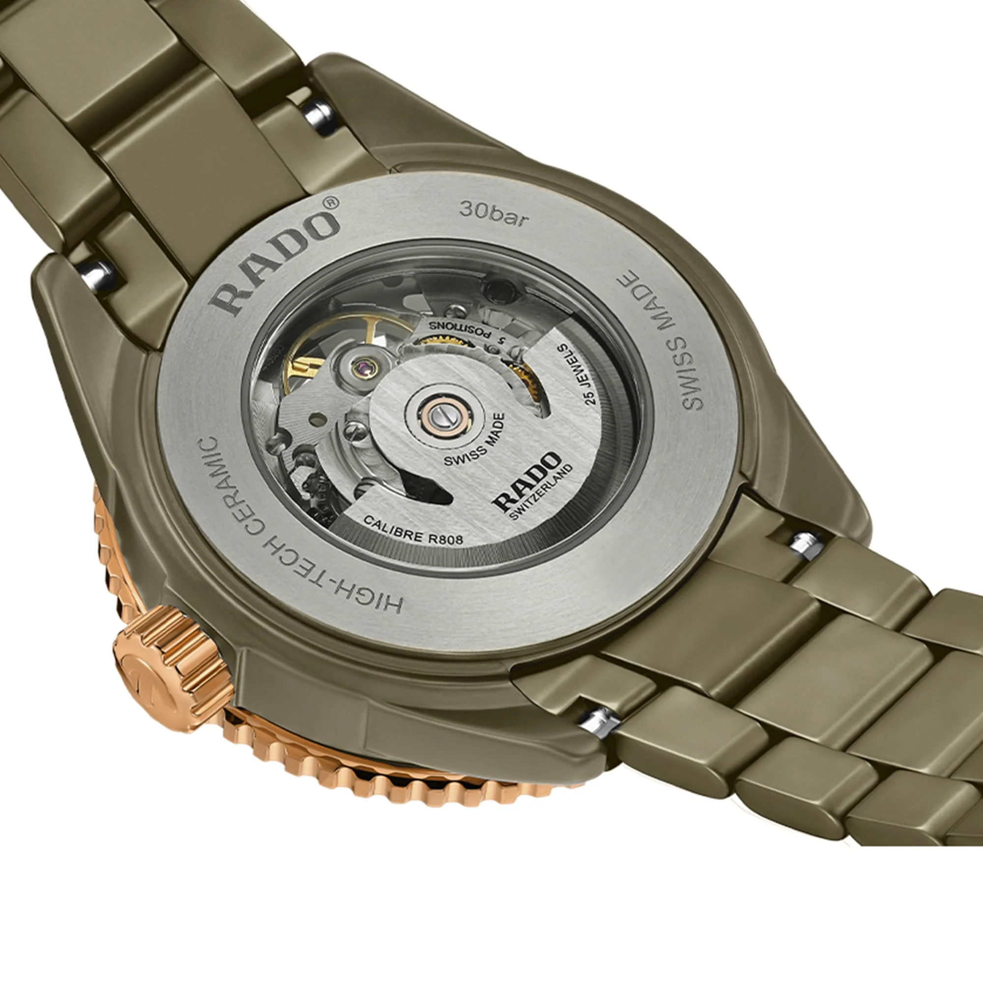 Rado Captain Cook Men's 43mm High-Tech Ceramic Automatic Watch R32 150 162 - Image 2