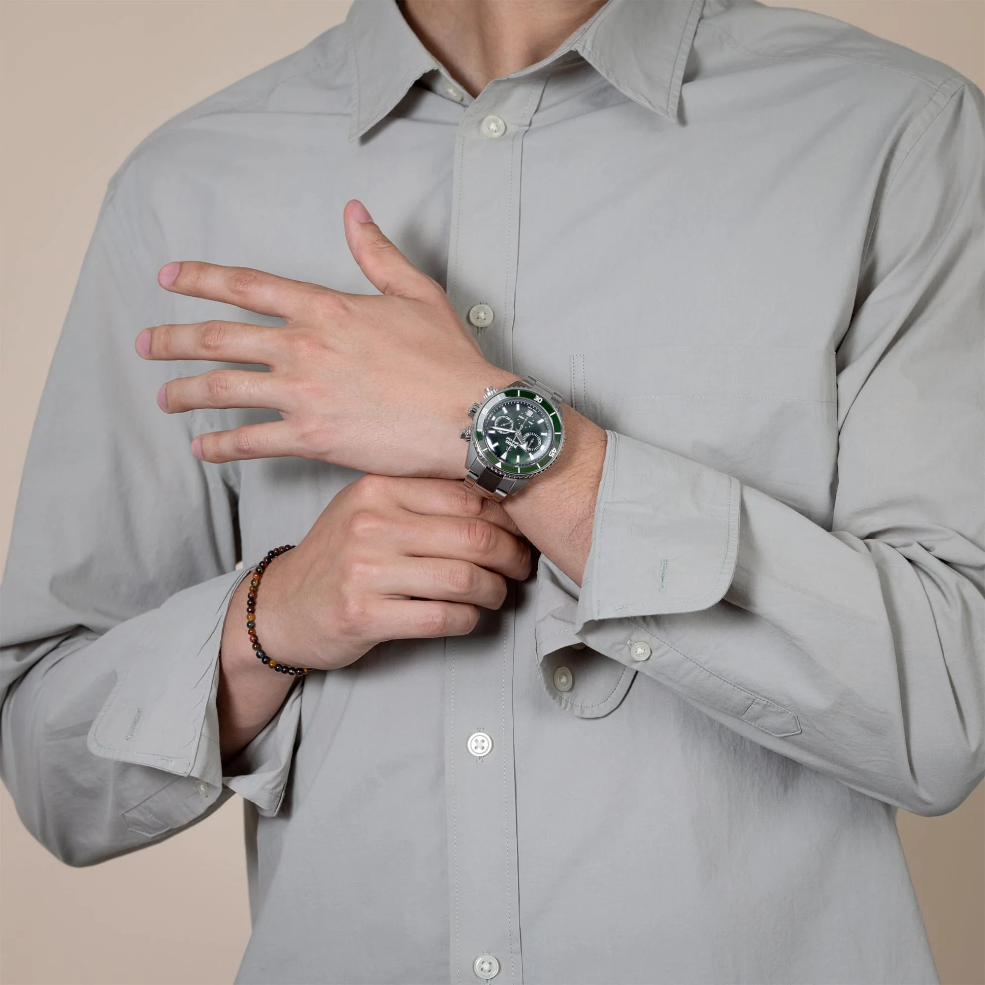 Rado Captain Cook Automatic Chronograph Men's 43mm Watch R32 189 313 - Image 3