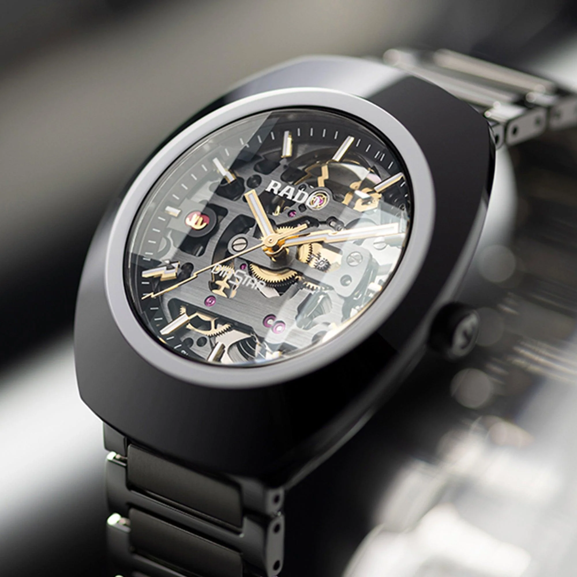 Rado DiaStar Original Skeleton 38mm Automatic Watch R12162153 - Image 2