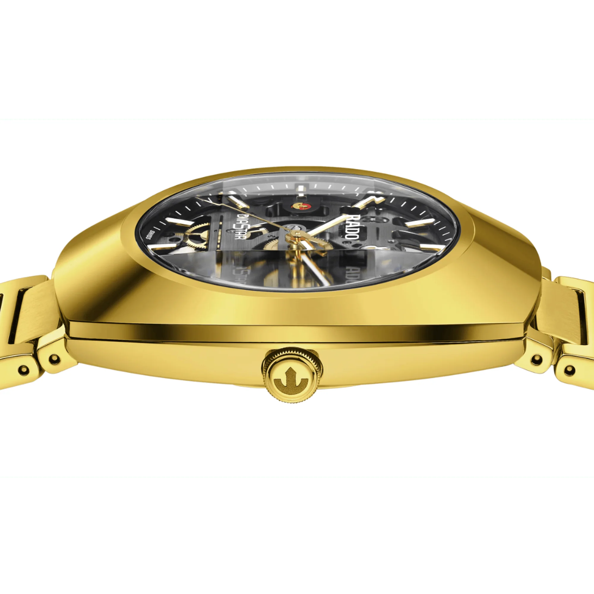 Rado Original Men's 38mm Gold PVD Watch R12 164 153 - Image 5