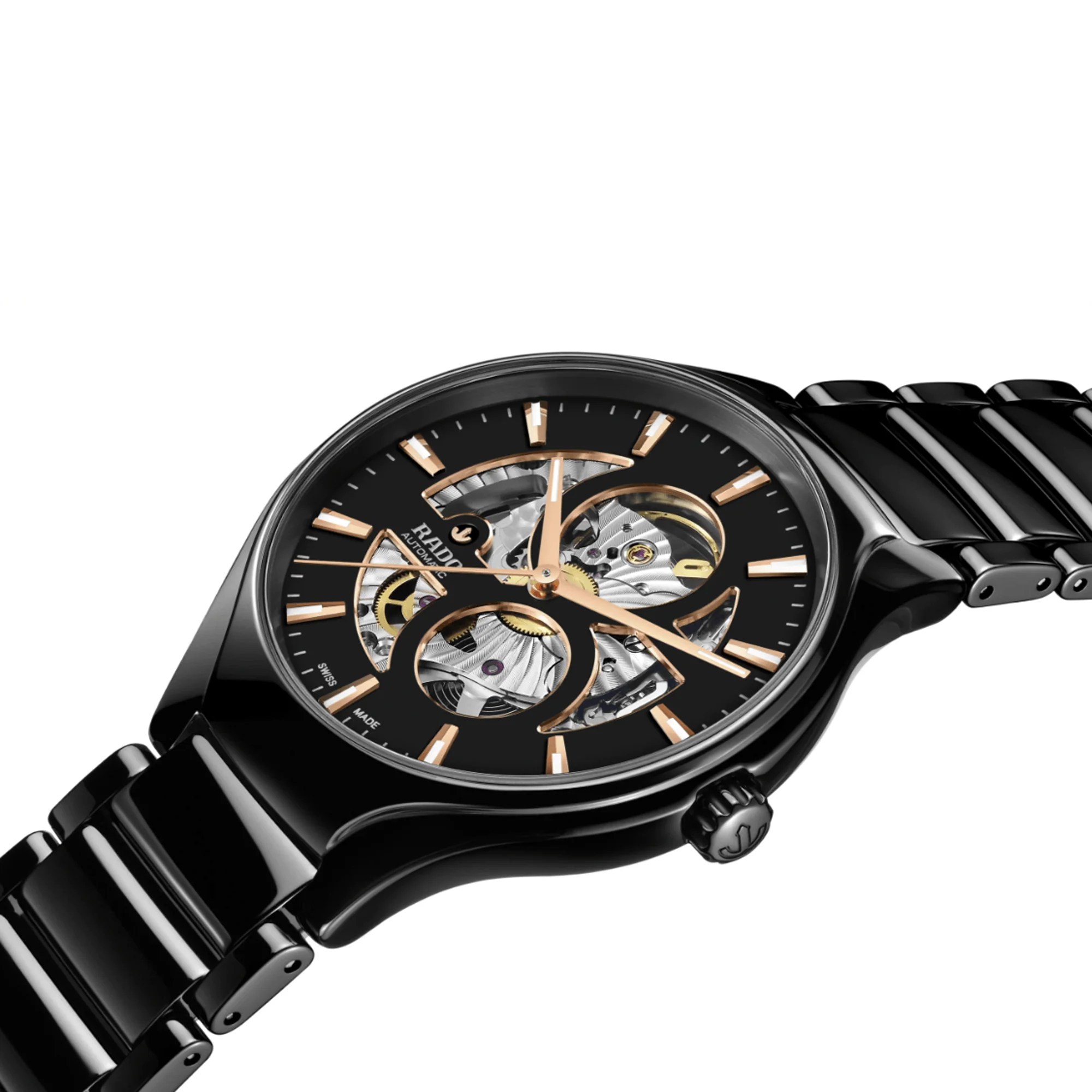 Rado True 40mm Ceramic Automatic Watch R27 107 172 - Image 2
