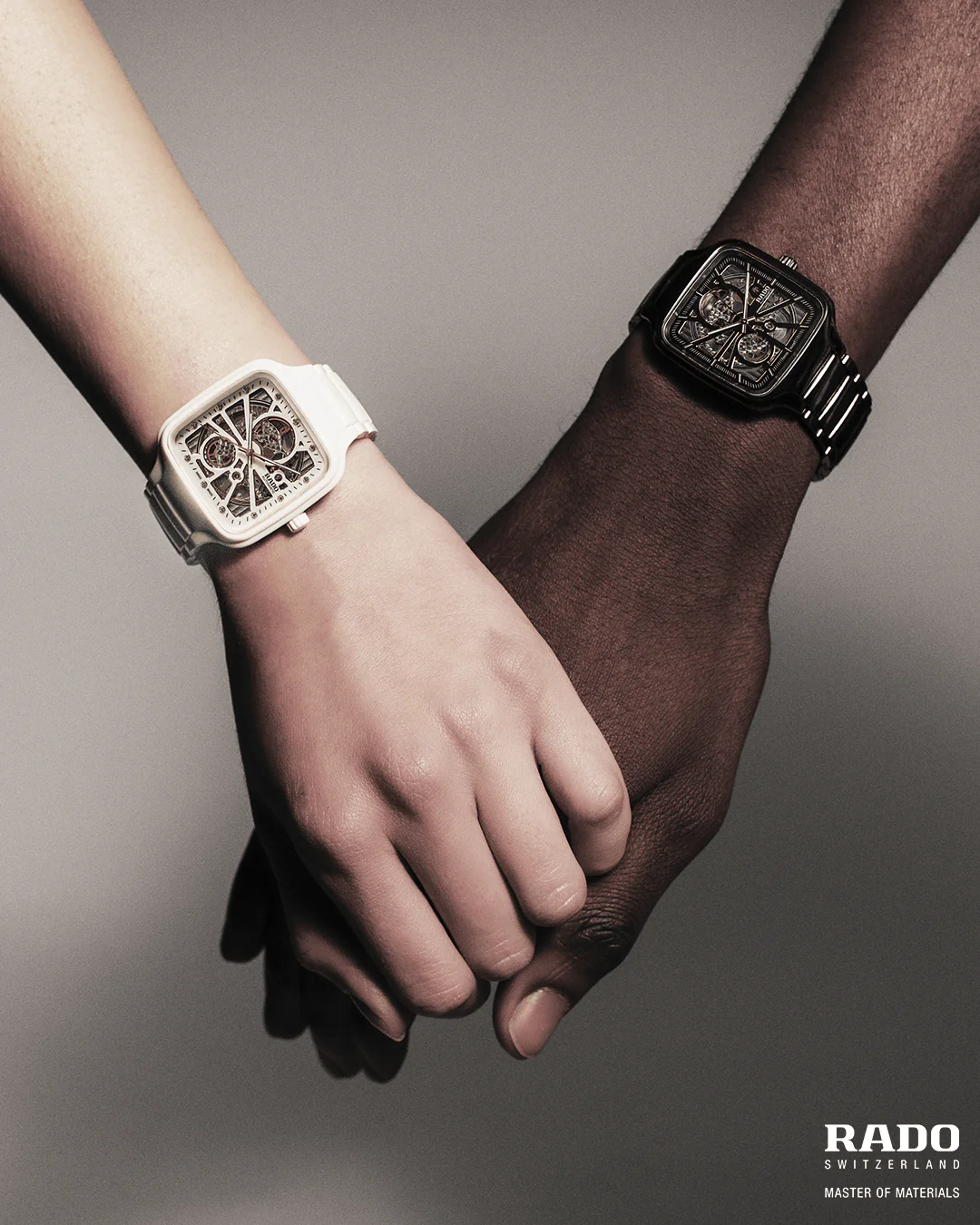 Rado True Square 38mm High-Tech Ceramic Skeleton Automatic Watch R27086162 - Image 6