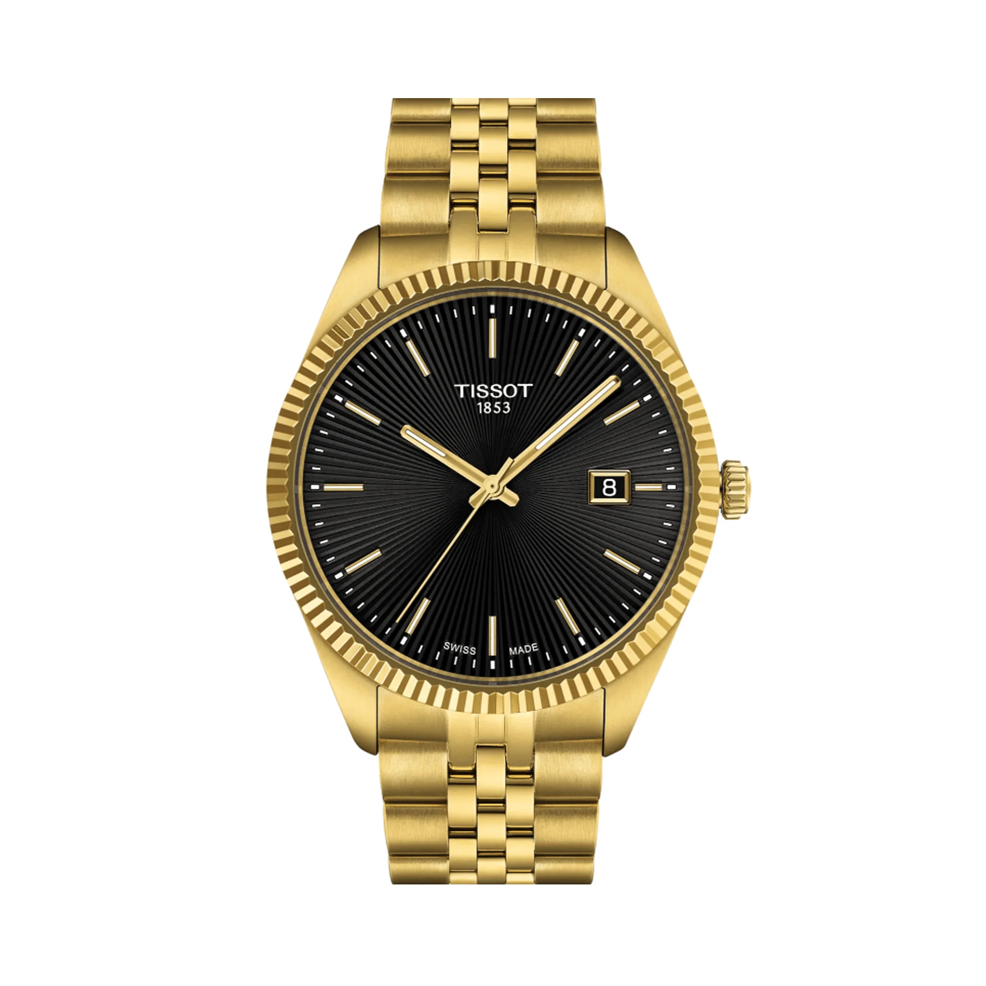 Tissot Ballade Men's Gold PVD Quartz Watch T156.410.33.051.00