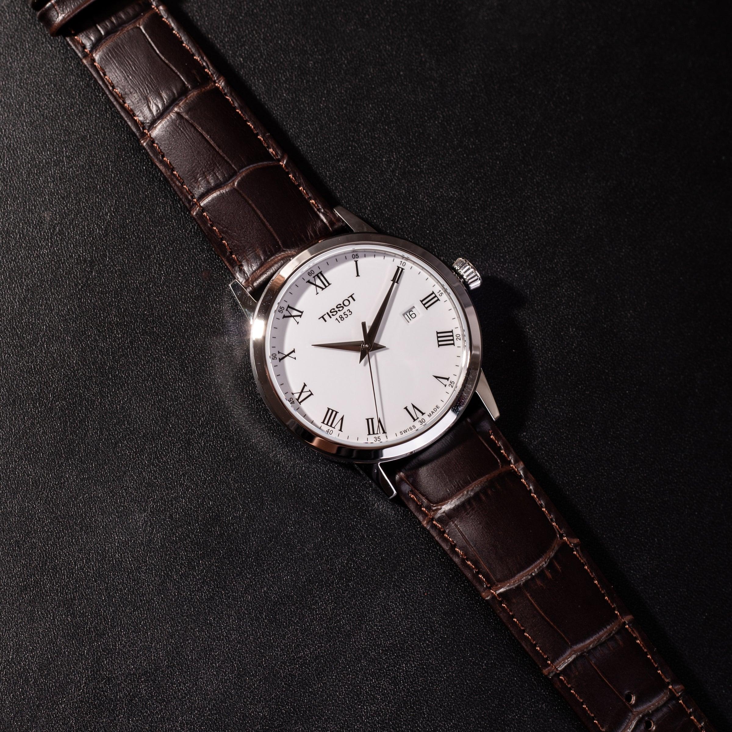 Tissot Men's T-Classic Stainless Steel Quartz Dream Watch White Dial T129.410.16.013.00 - Image 2