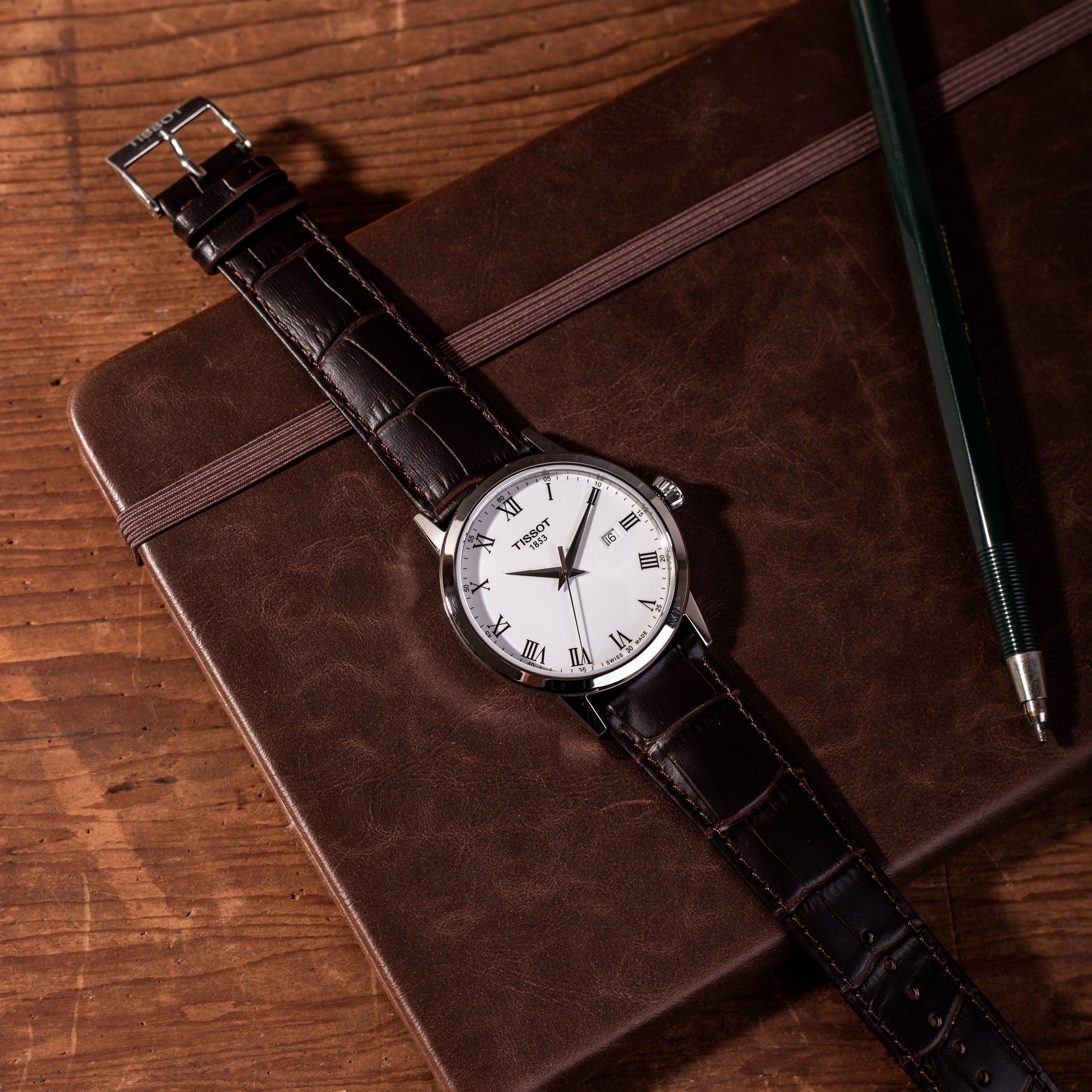 Tissot Men's T-Classic Stainless Steel Quartz Dream Watch White Dial T129.410.16.013.00 - Image 4