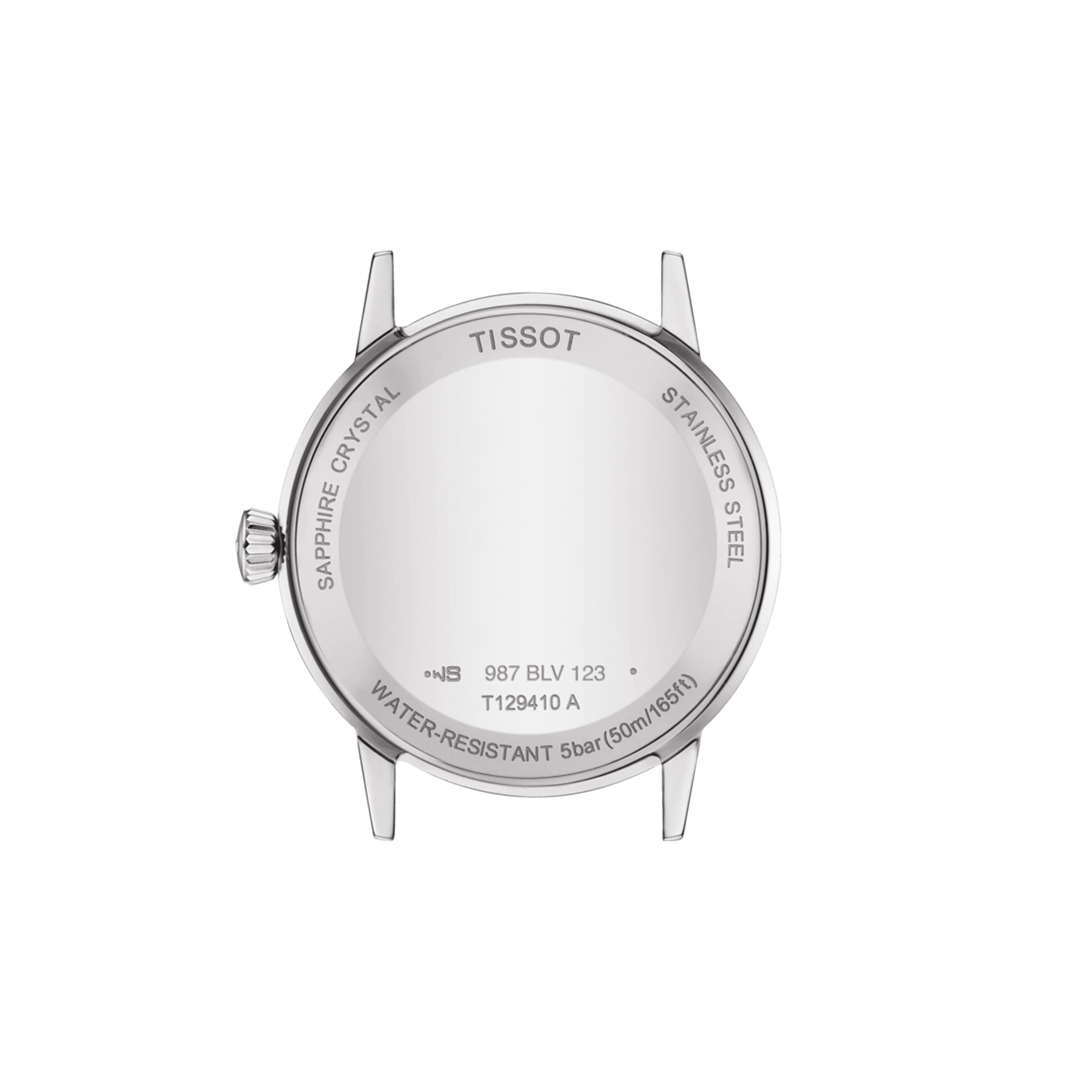 Tissot Men's T-Classic Stainless Steel Quartz Dream Watch White Dial T129.410.16.013.00 - Image 6