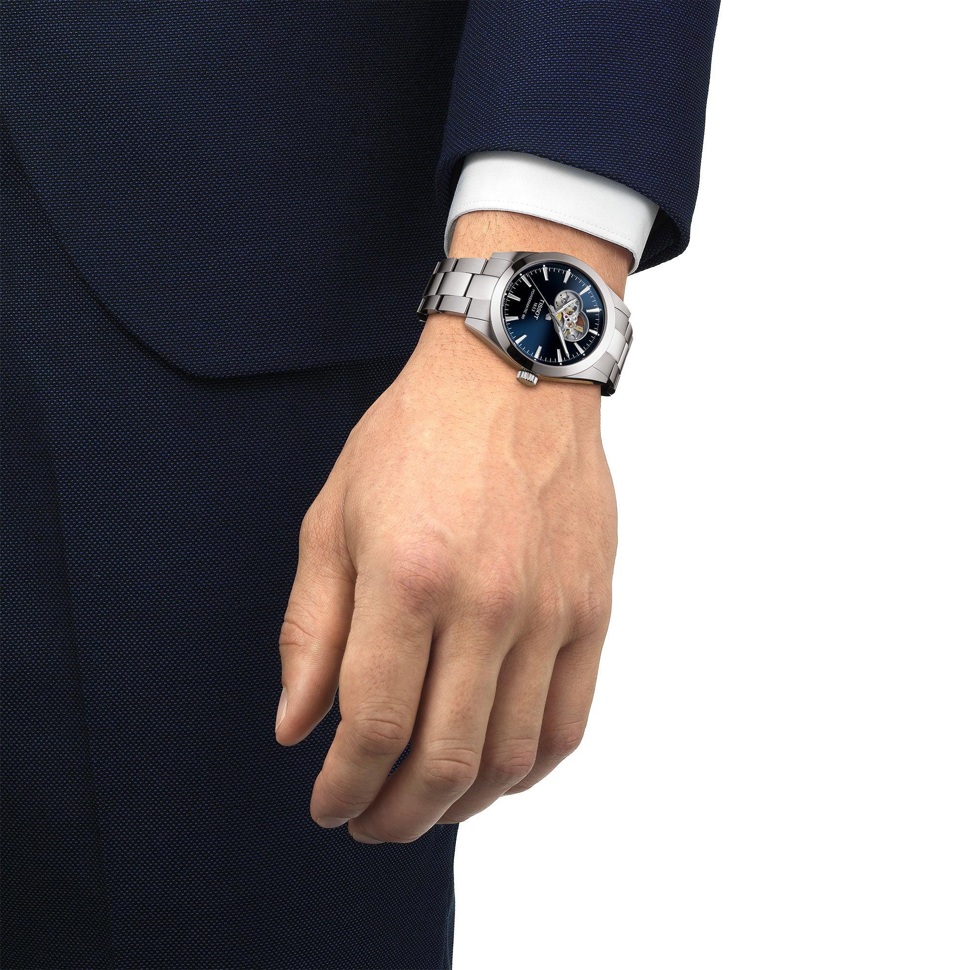 Tissot Gentleman Powermatic 80 Open Heart 40mm Automatic Watch T127.407.11.041.01 - Image 2