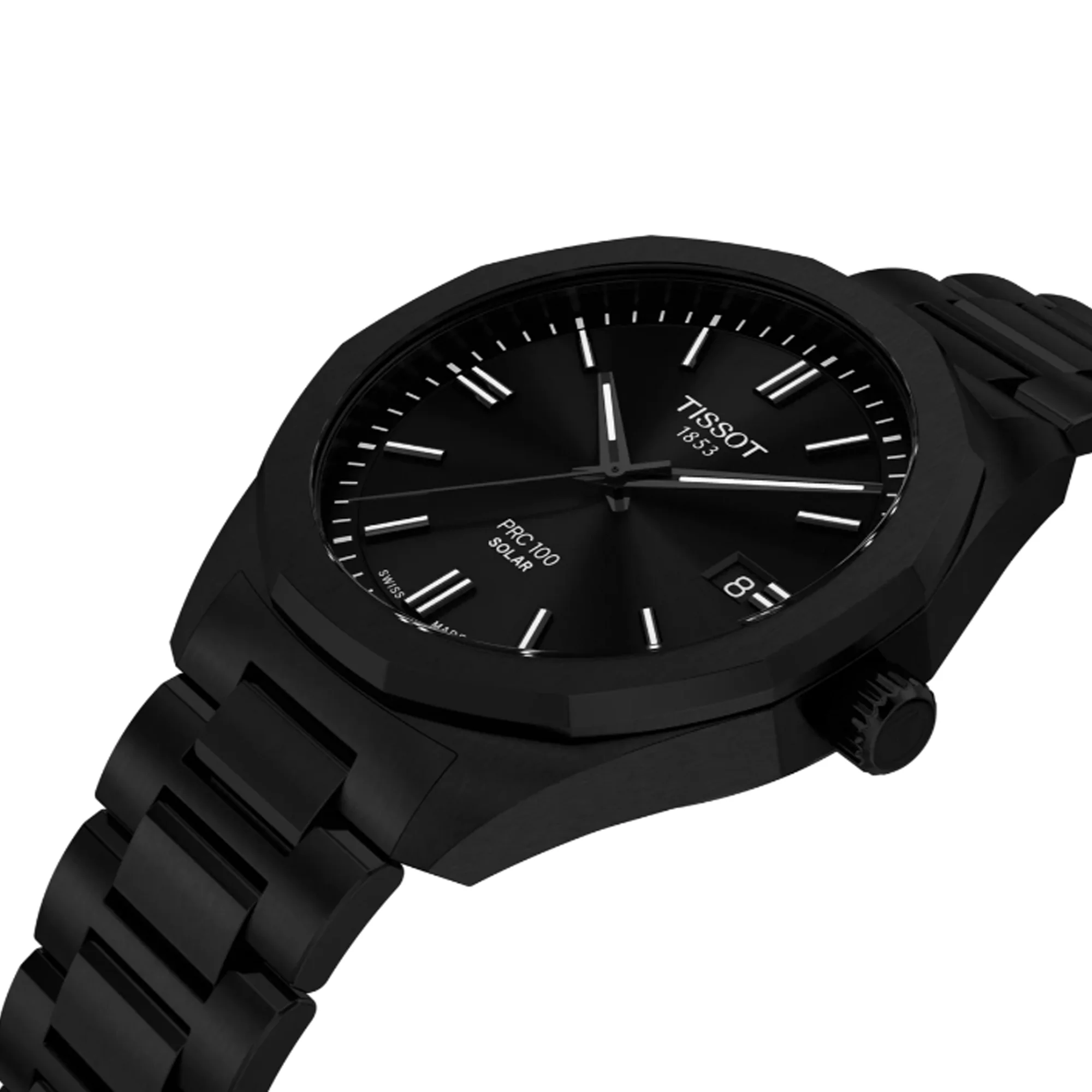 Tissot PRC 100 Men's Solar Quartz 39mm Watch T151.422.33.051.00 - Image 6