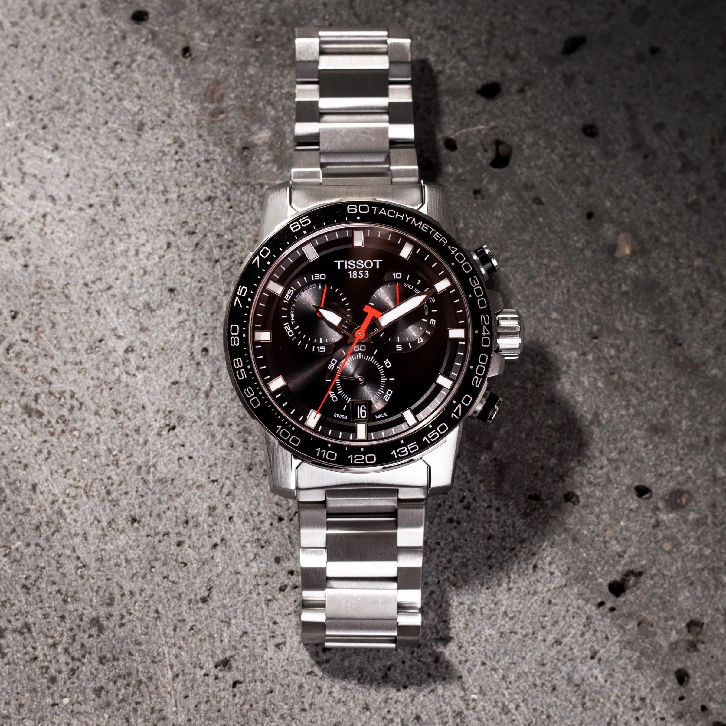 Tissot T-Sport Stainless Steel Quartz Chronograph Watch - Image 4