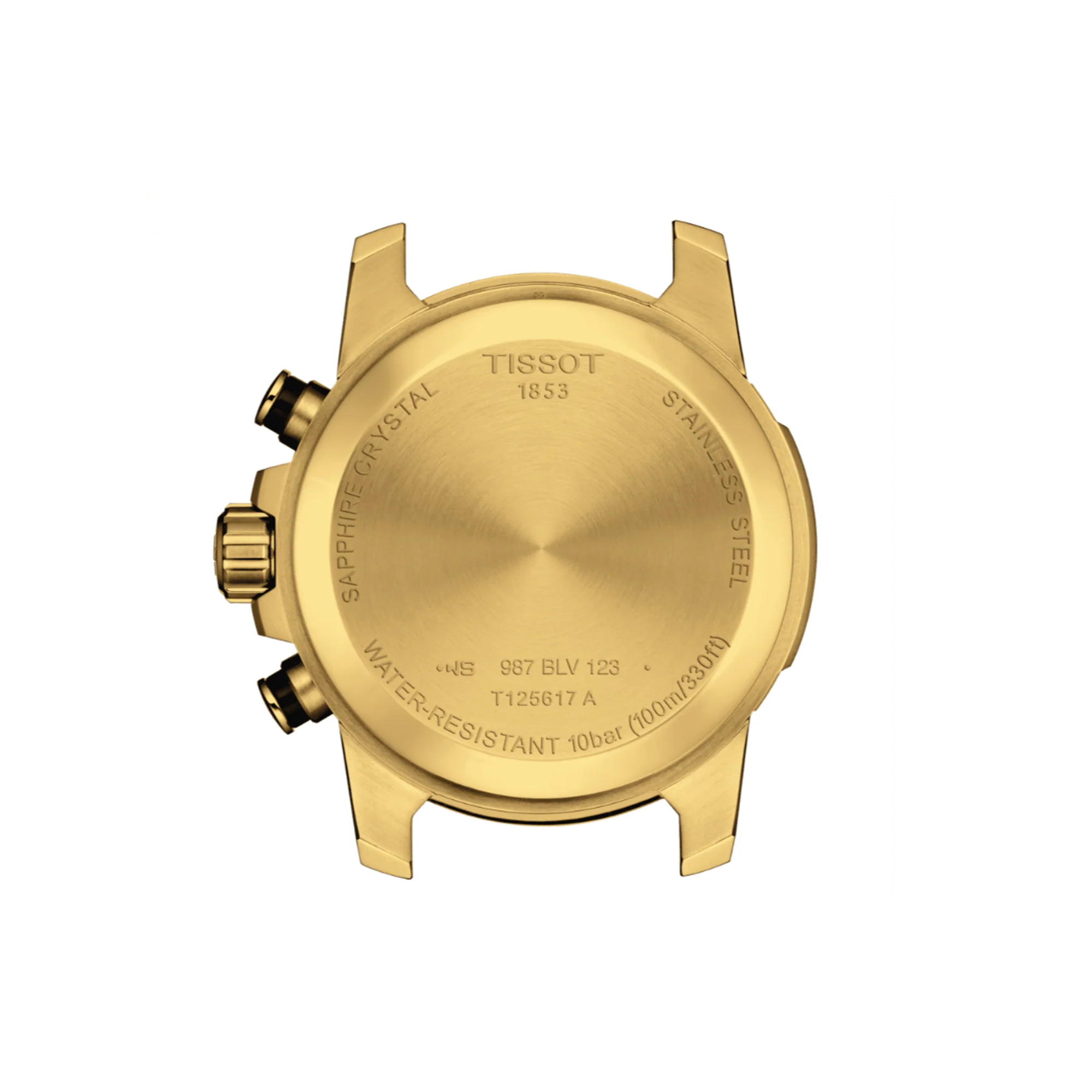 Tissot Supersport Chrono Men's 45.50mm Gold PVD Quartz Chronograph Watch T125.617.33.051.01 - Image 3