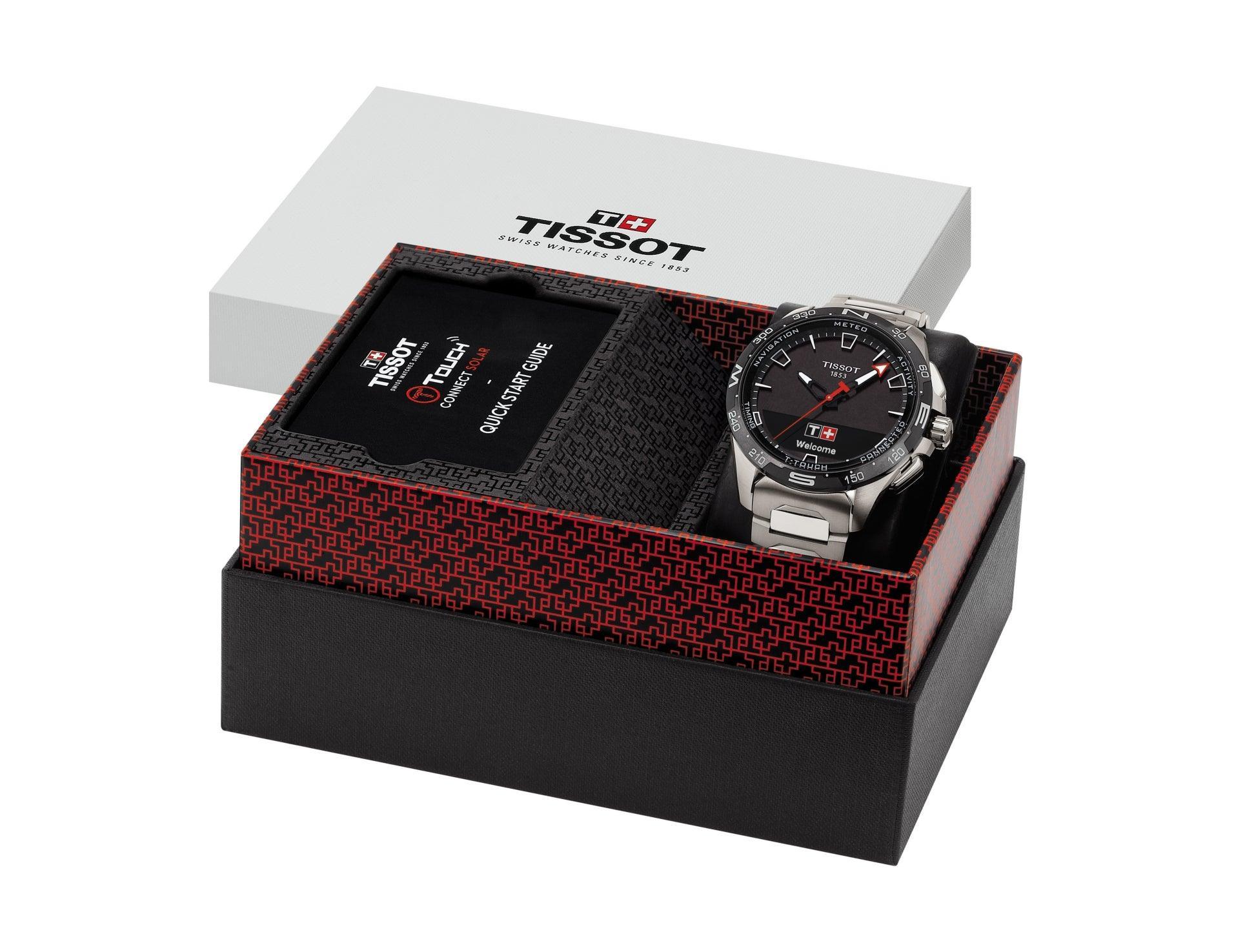 Tissot T-Touch T-Sport Men's 47.5mm Solar LCD Watch T121.420.44.051.00 - Image 7