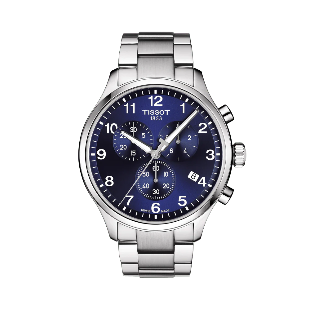 Tissot Chrono XL Men's 45mm Stainless Steel Quartz Chronograph Watch T116.617.11.047.01
