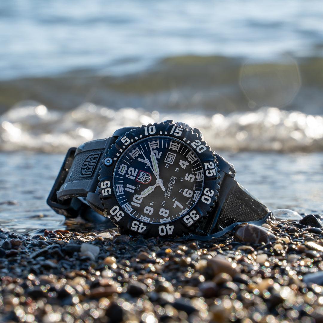 Luminox Men's Black PVD Quartz Sport Watch Black Dial - Image 6