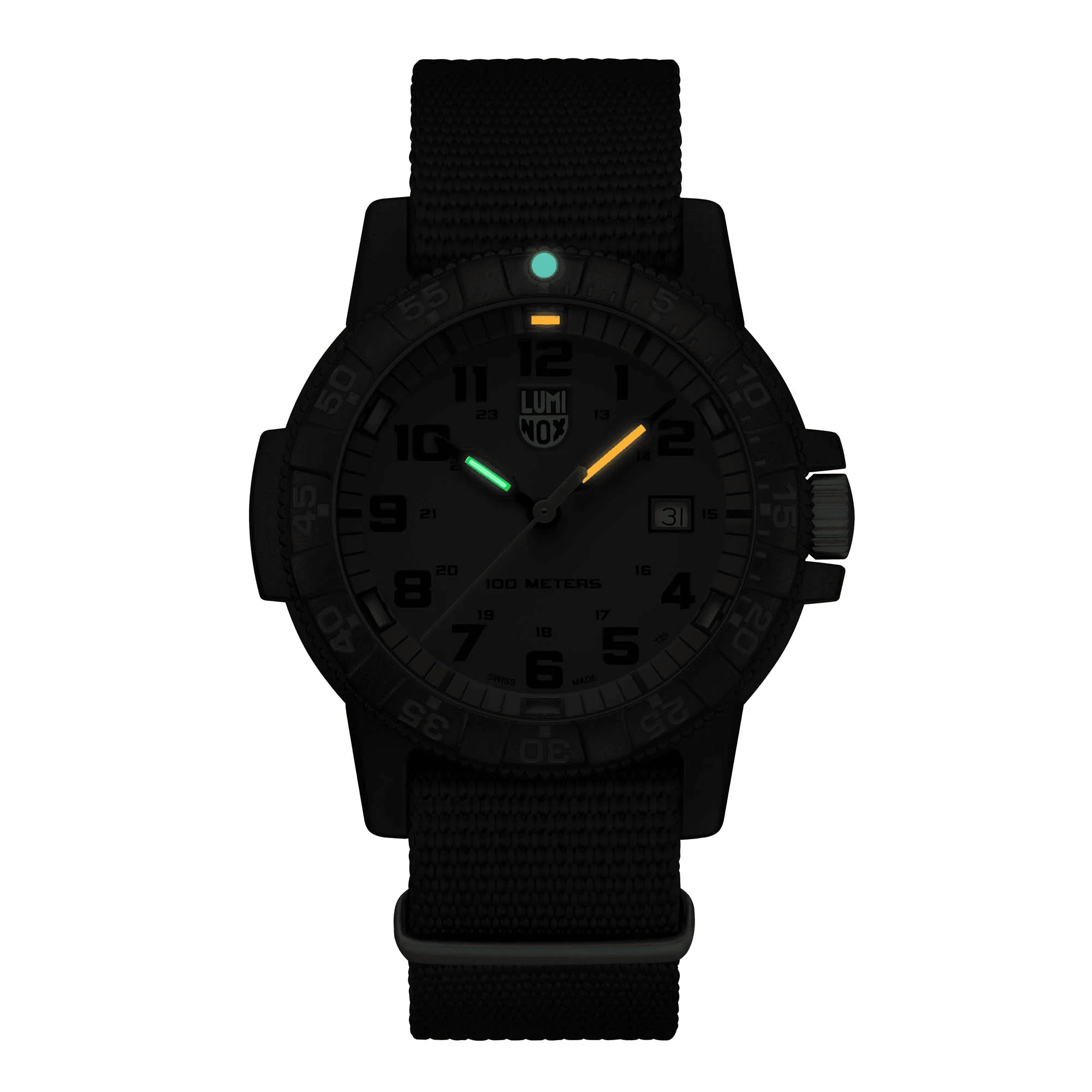 Luminox Men's 44mm Black PVD Quartz Watch XS.0337 - Image 2