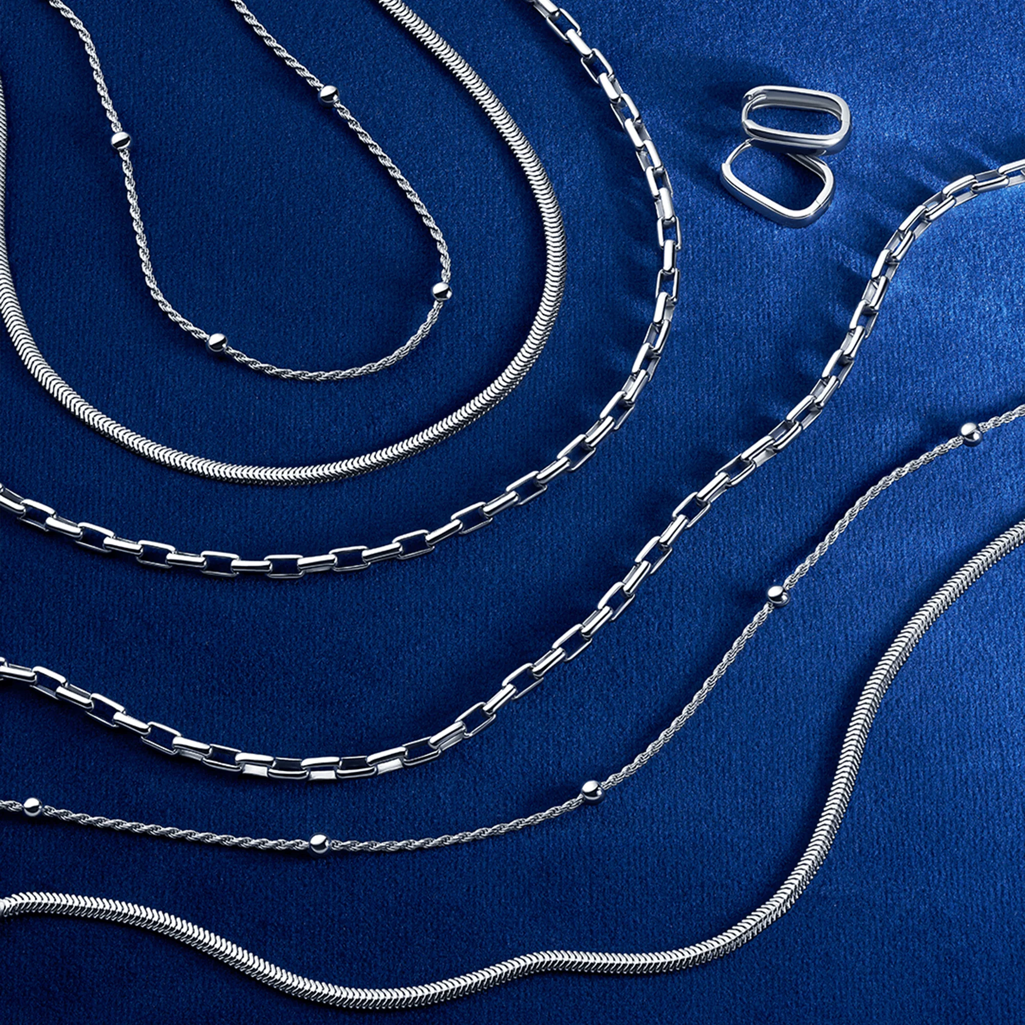 19cm Snake Bracelet in Sterling Silver - Image 2