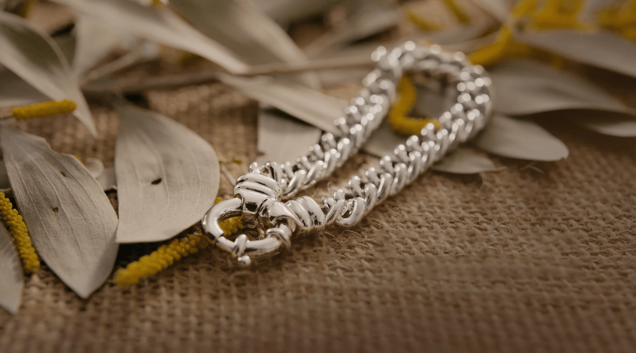 19cm Euro Bolt Curb Link Bracelet in Sterling Silver - Image 3