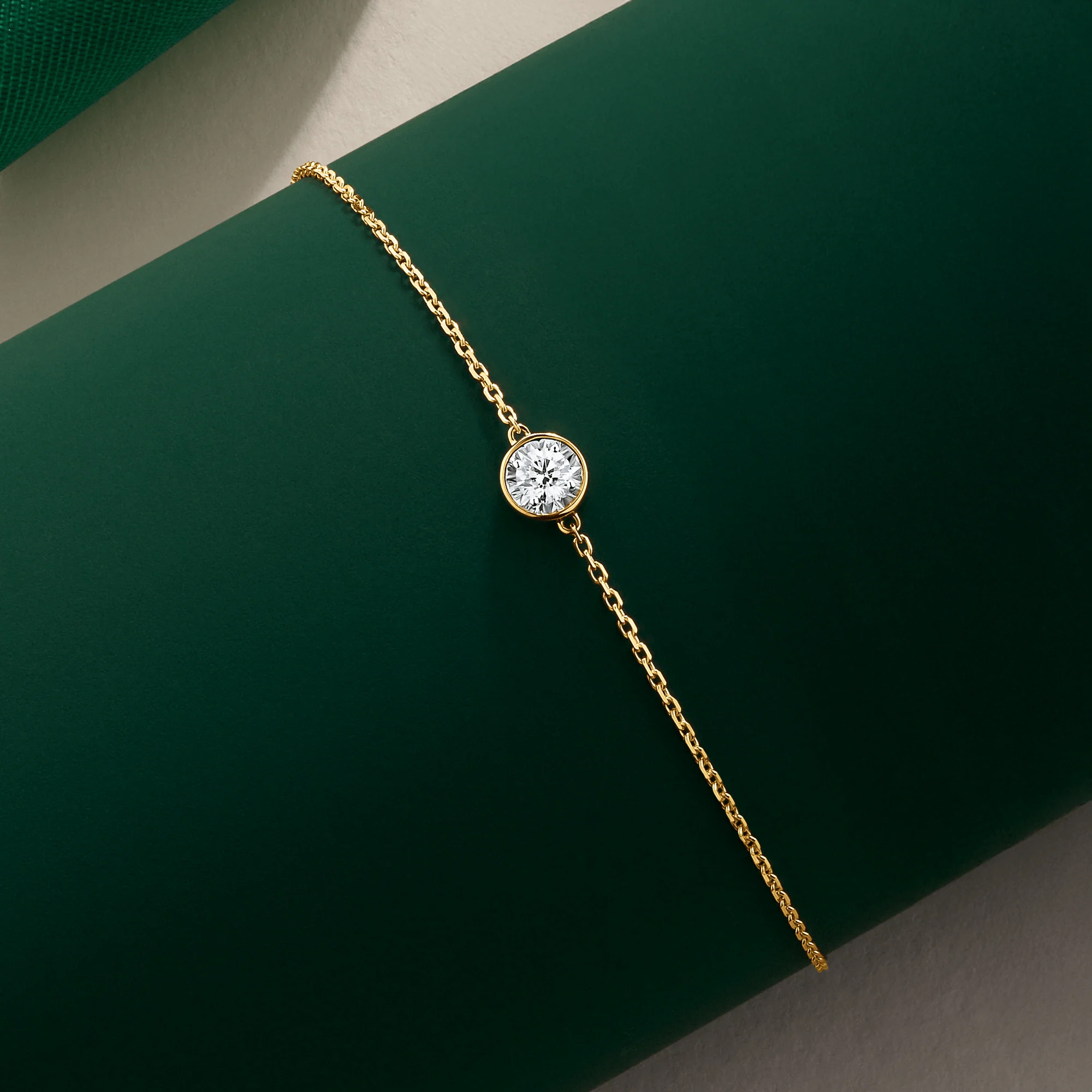 0.14ct TDW Diamond Bracelet in 9ct Yellow Gold - Image 3