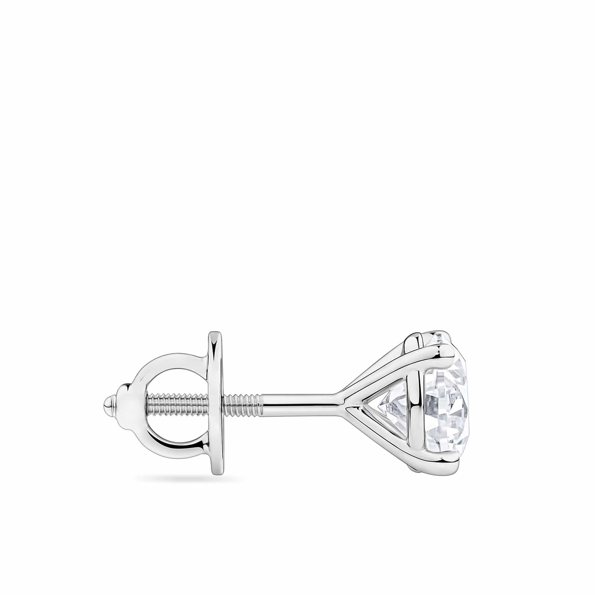 2.00ct TW Diamond Solitaire Earrings in 18ct White Gold - Image 2