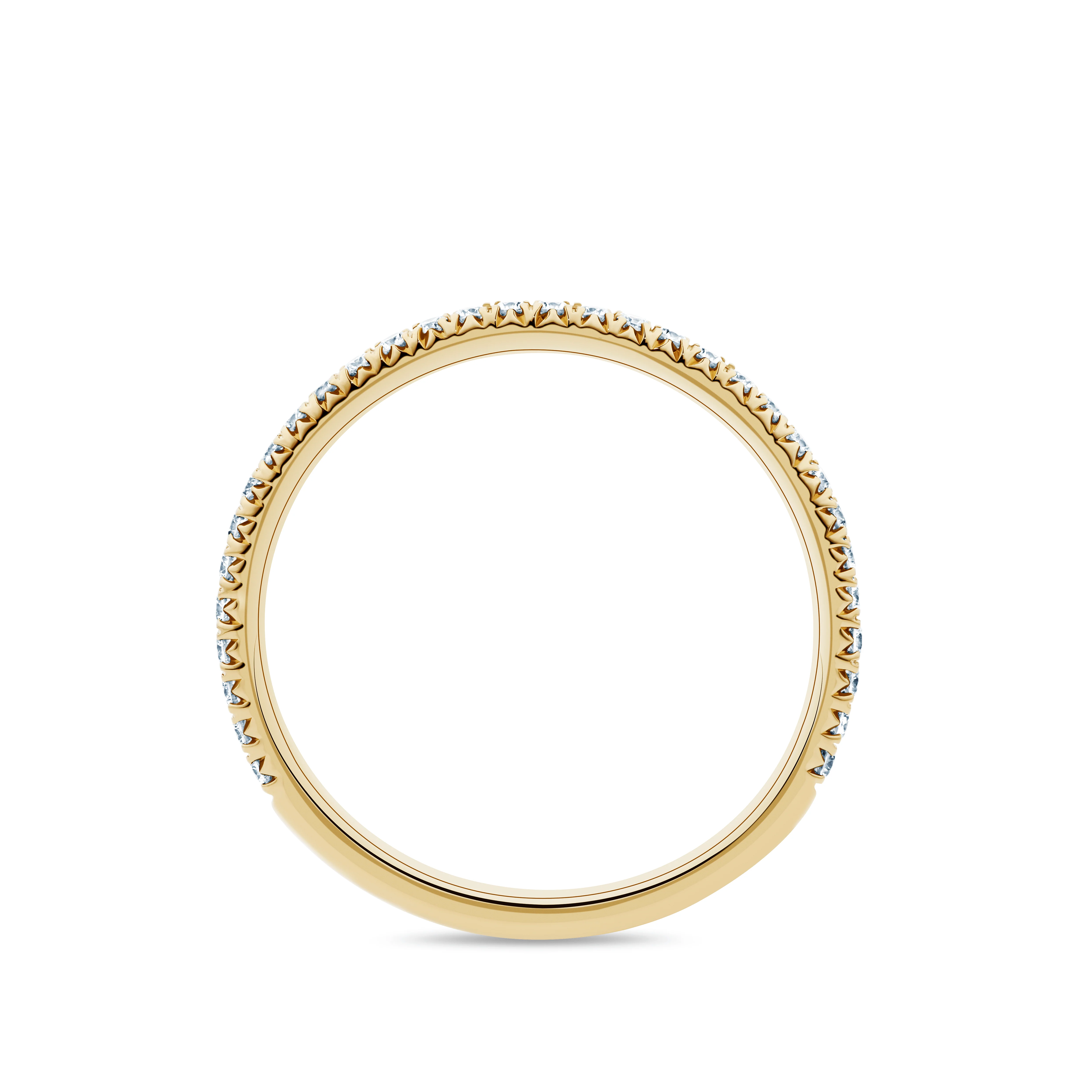 1917™ 0.21 TW Diamond Wedding Band in 18ct Yellow Gold - Image 4
