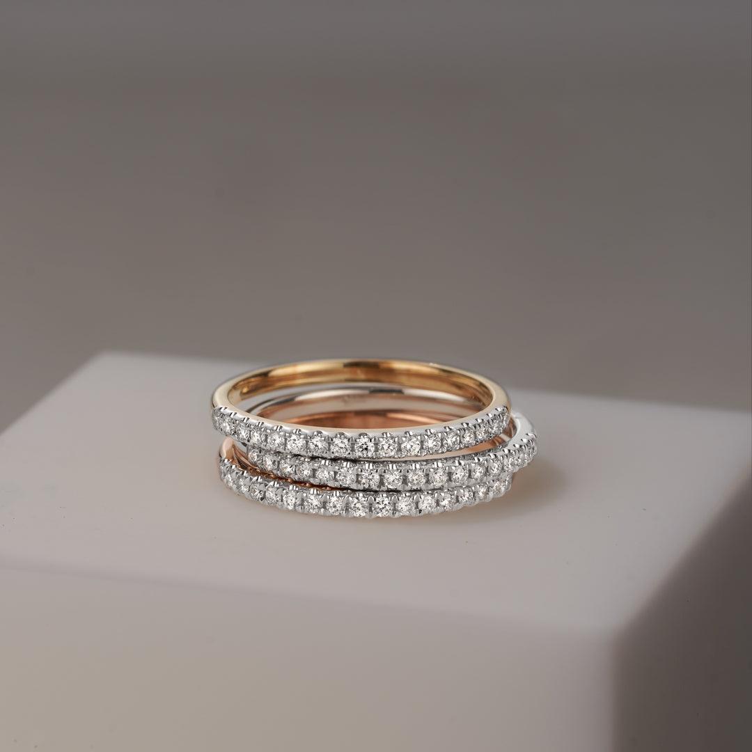 0.15ct TW Diamond Wedding & Anniversary Band in 9ct White Gold - Image 4