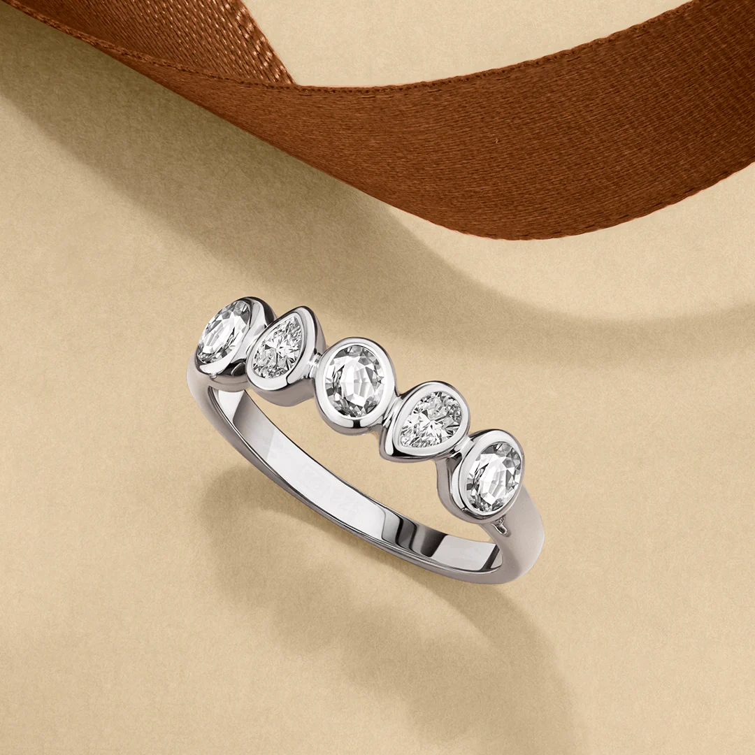 Cubic Zirconia Dress Ring in Sterling Silver - Image 2
