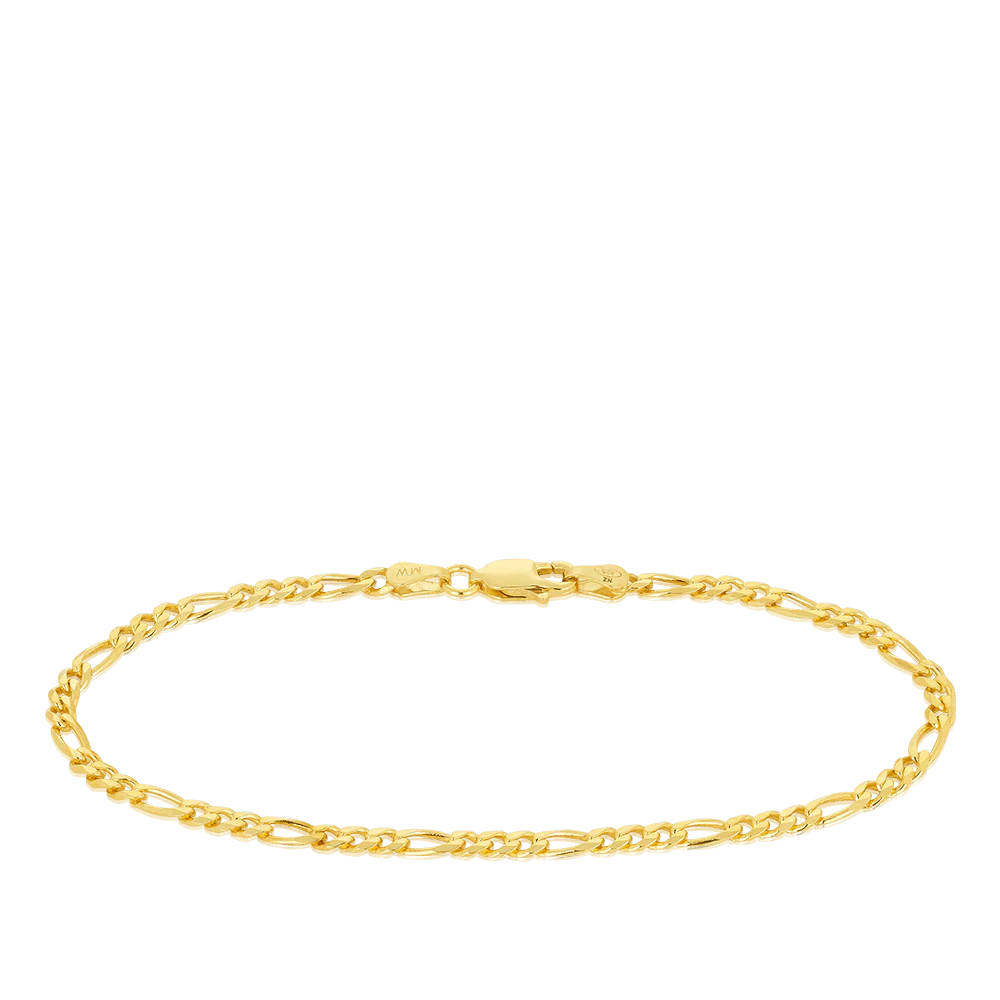 Fine Link Bracelet in 9ct Yellow Gold