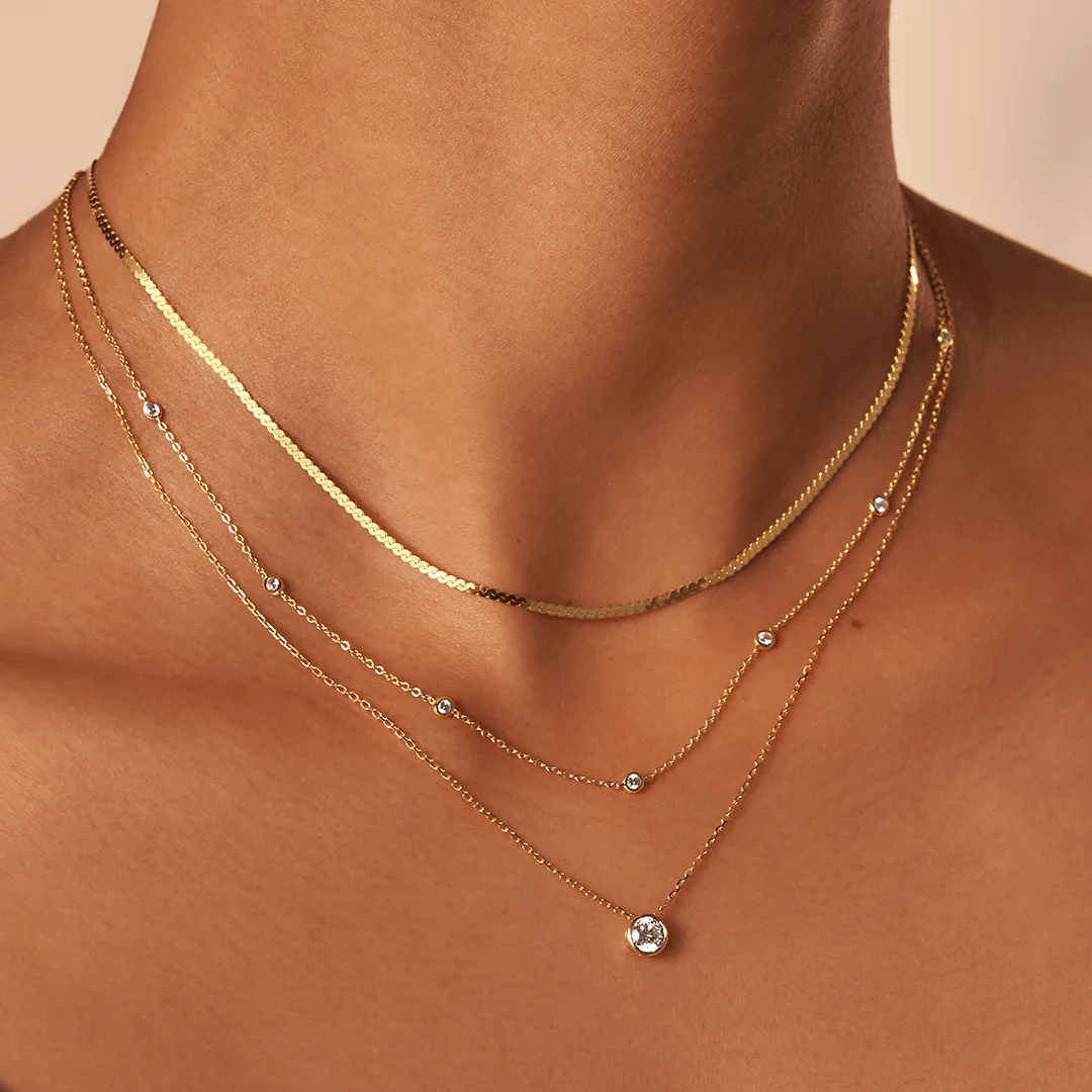 50cm Serpentine Chain in 9ct Yellow Gold - Image 2