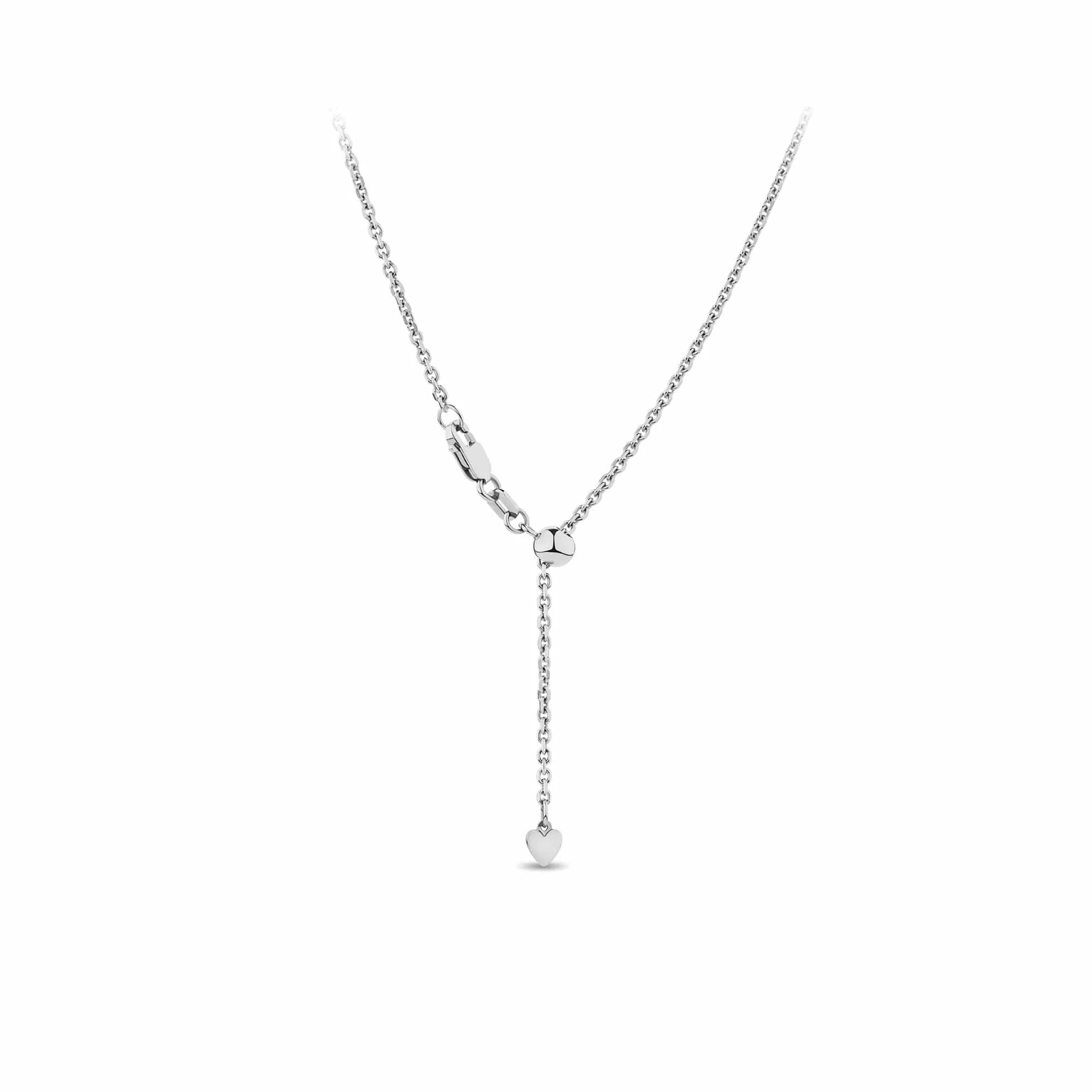 45cm Curb Link Chain in 9ct White Gold - Image 2