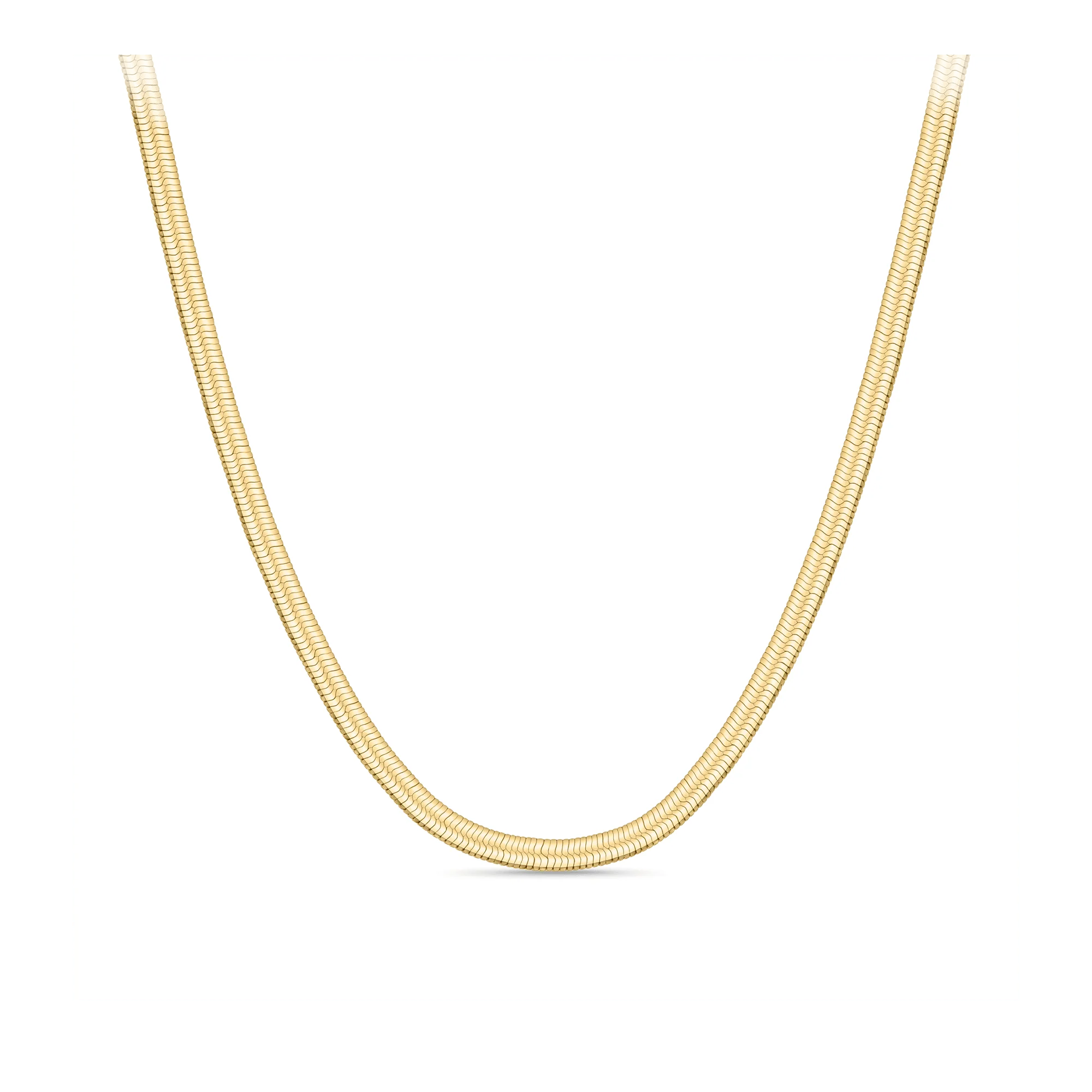 50cm Herringbone Chain in 9ct Yellow Gold